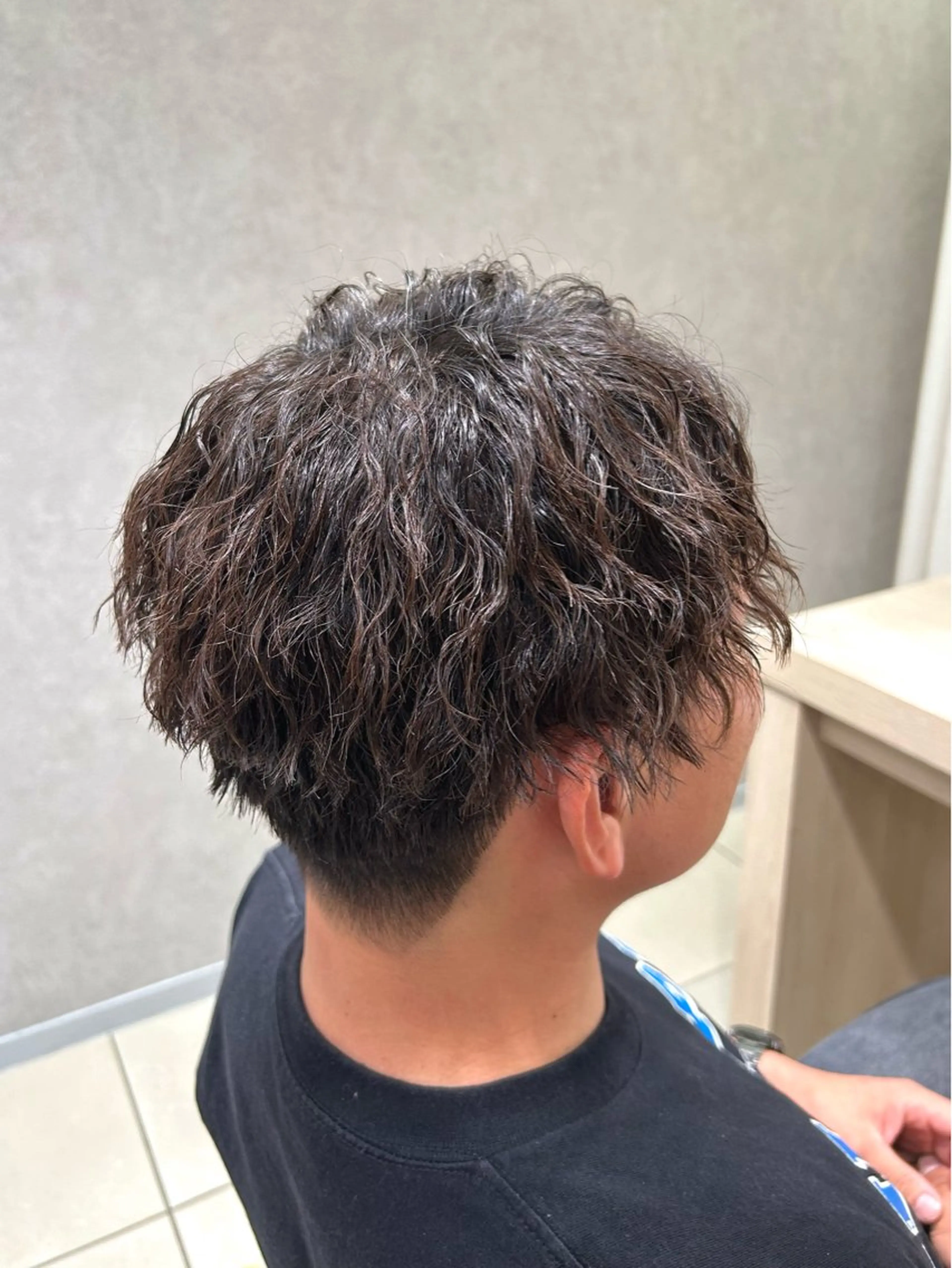 【⚡️無造作×垢抜け感抜群⚡️】🌟ツイストスパイラルパーマ＋ケアトリートメント＋カット💇‍♂️《メンズ限定》の写真