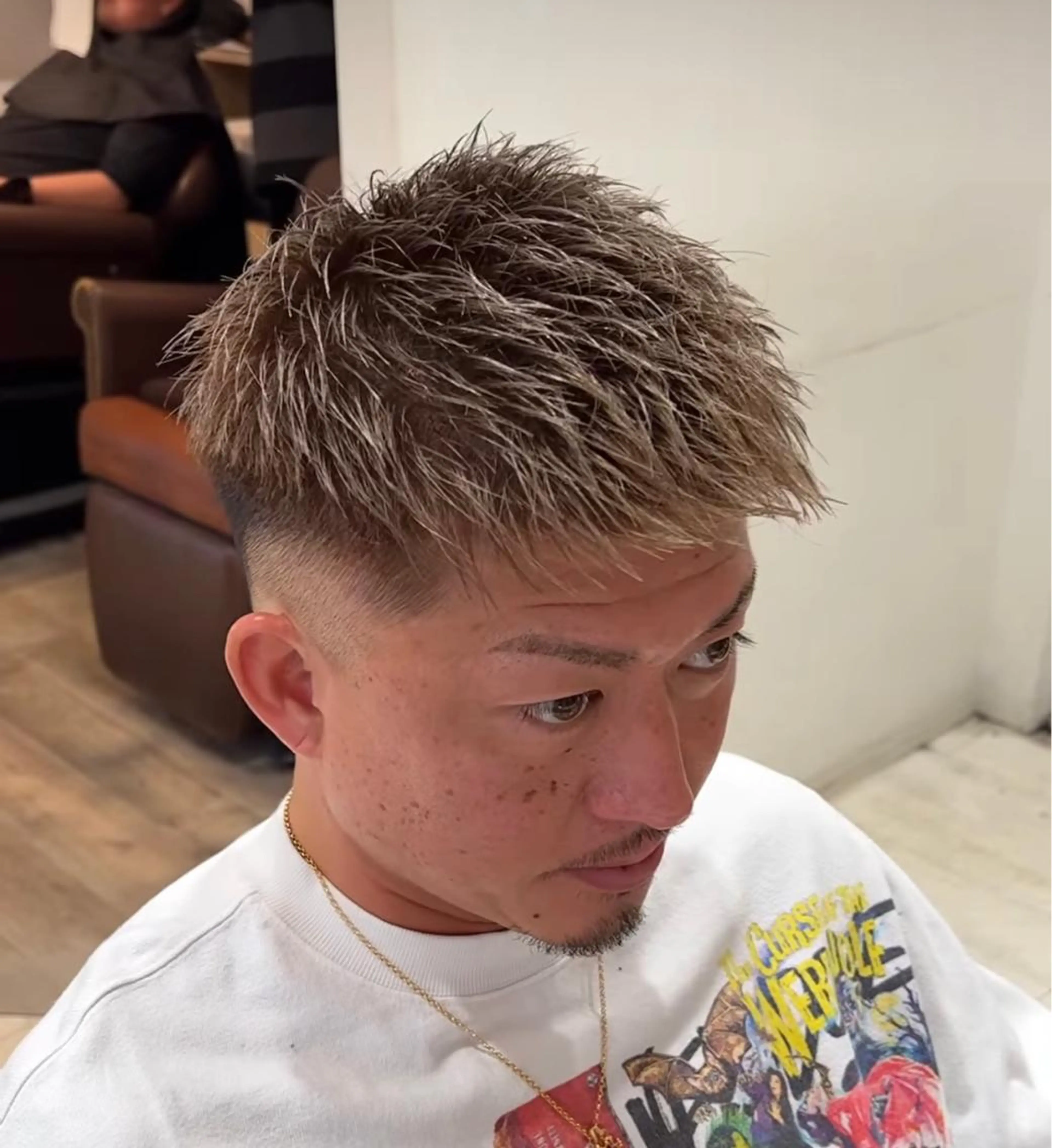 ショート カラー メンズ 💈men's💈 satoru中目黒のヘアスタイル