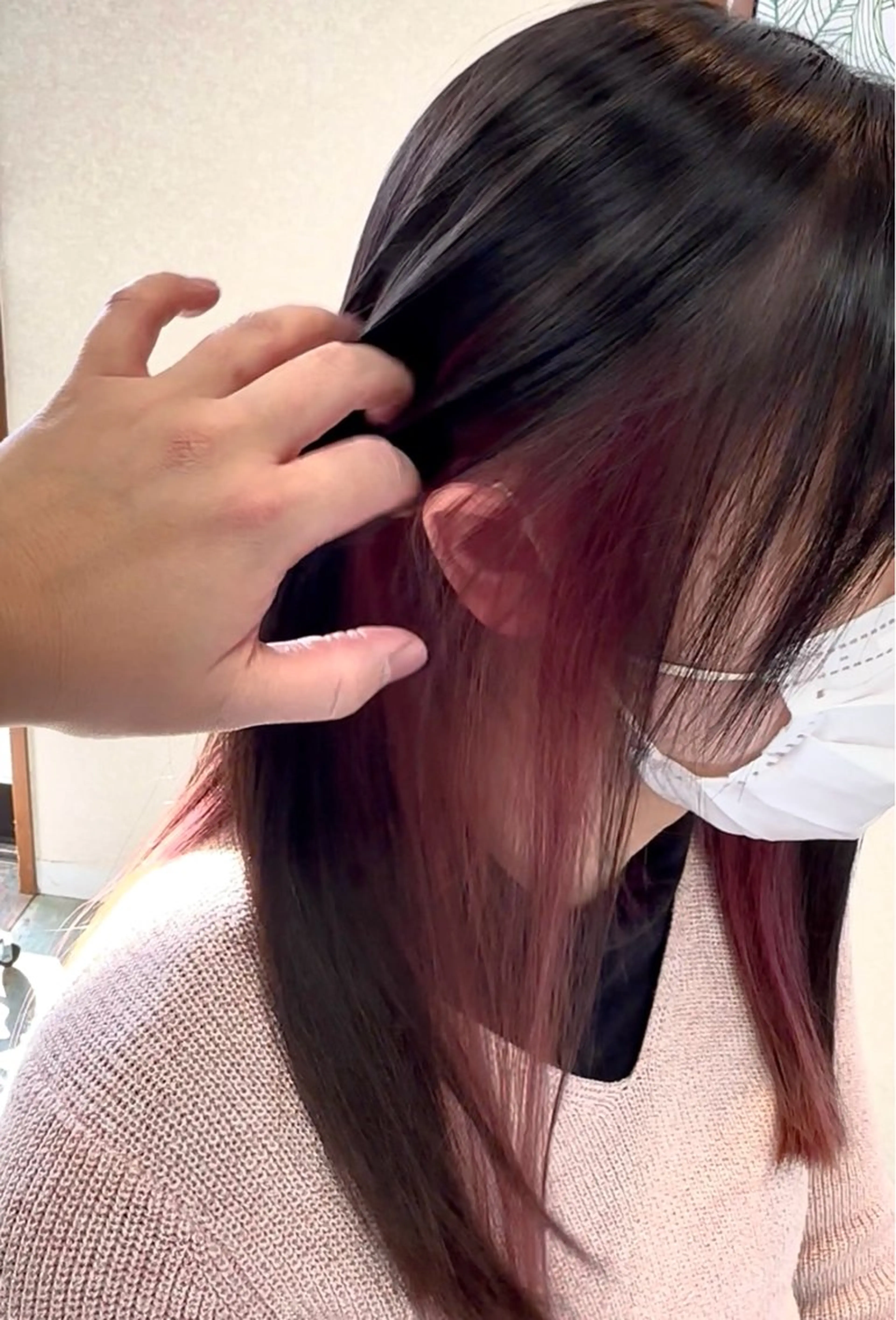 ヘアカラー 三原 友美のヘアスタイル