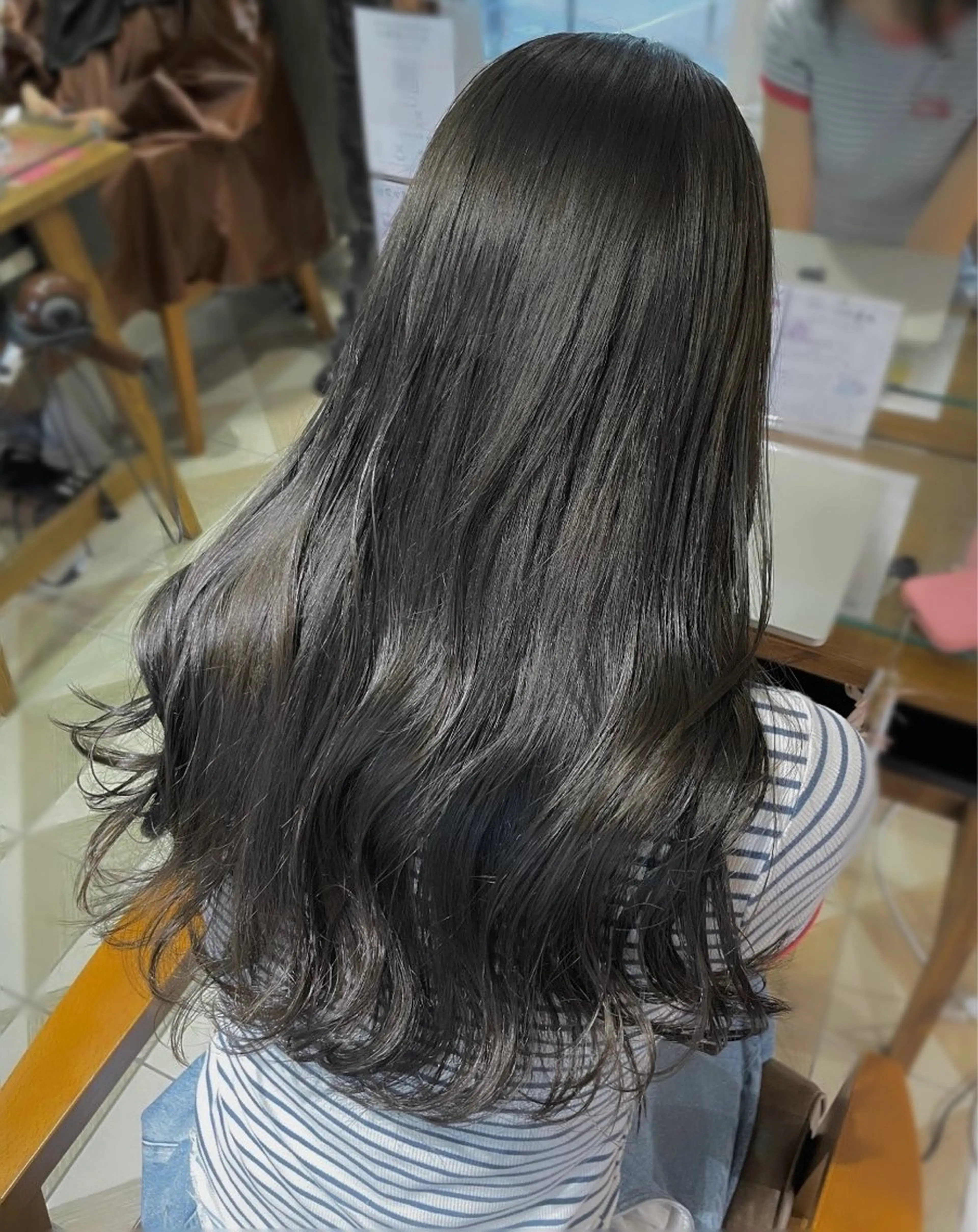 ロング カラー カット ヘアカラー トリートメント ʜᴀʀᴜᴋᴀ♱メンズ ウルフ/ブリーチのヘアスタイル