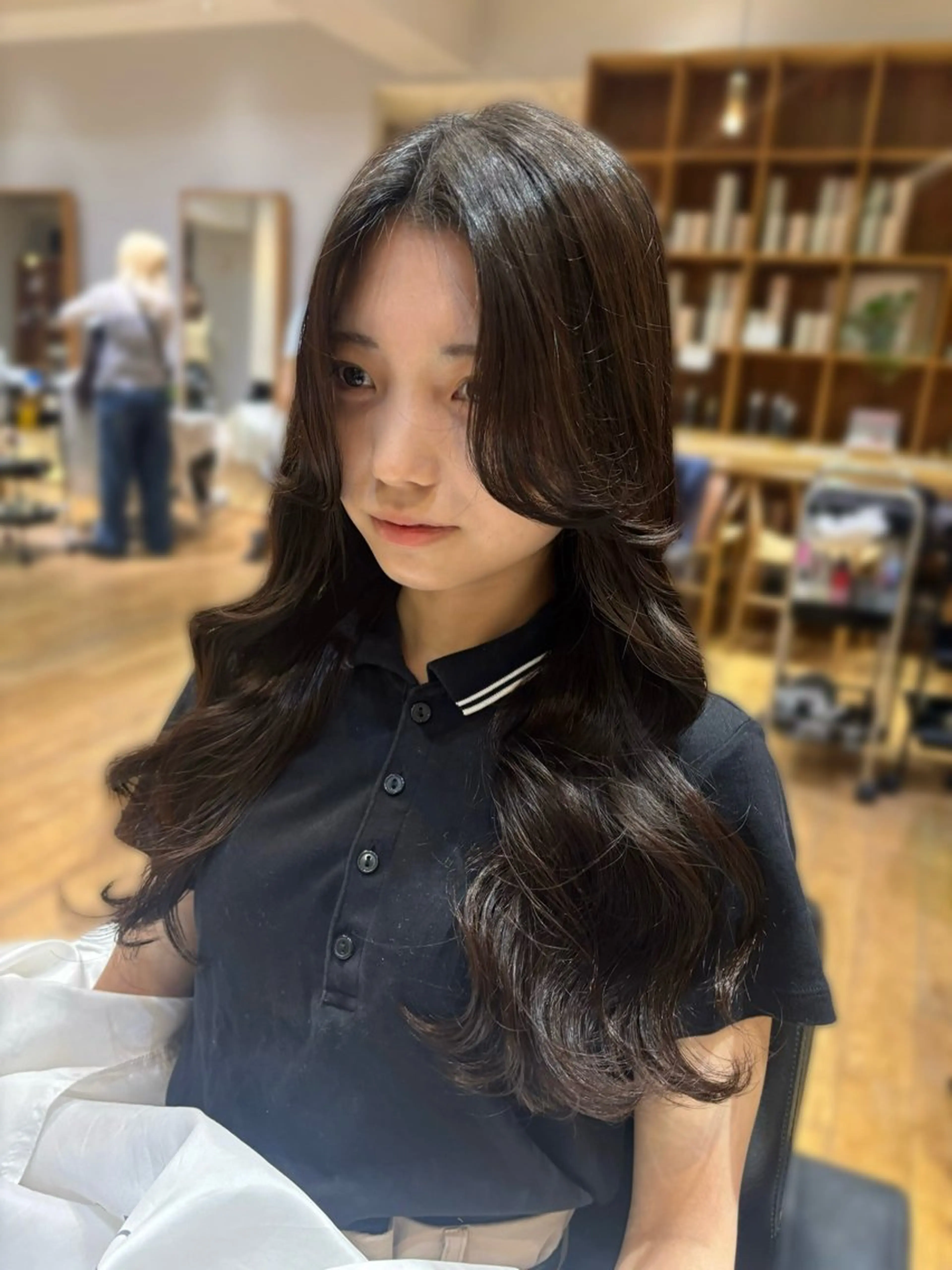 パーマ カット パーマ 韓国風パーマ/ オリーブ🇰🇷あゆのヘアスタイル