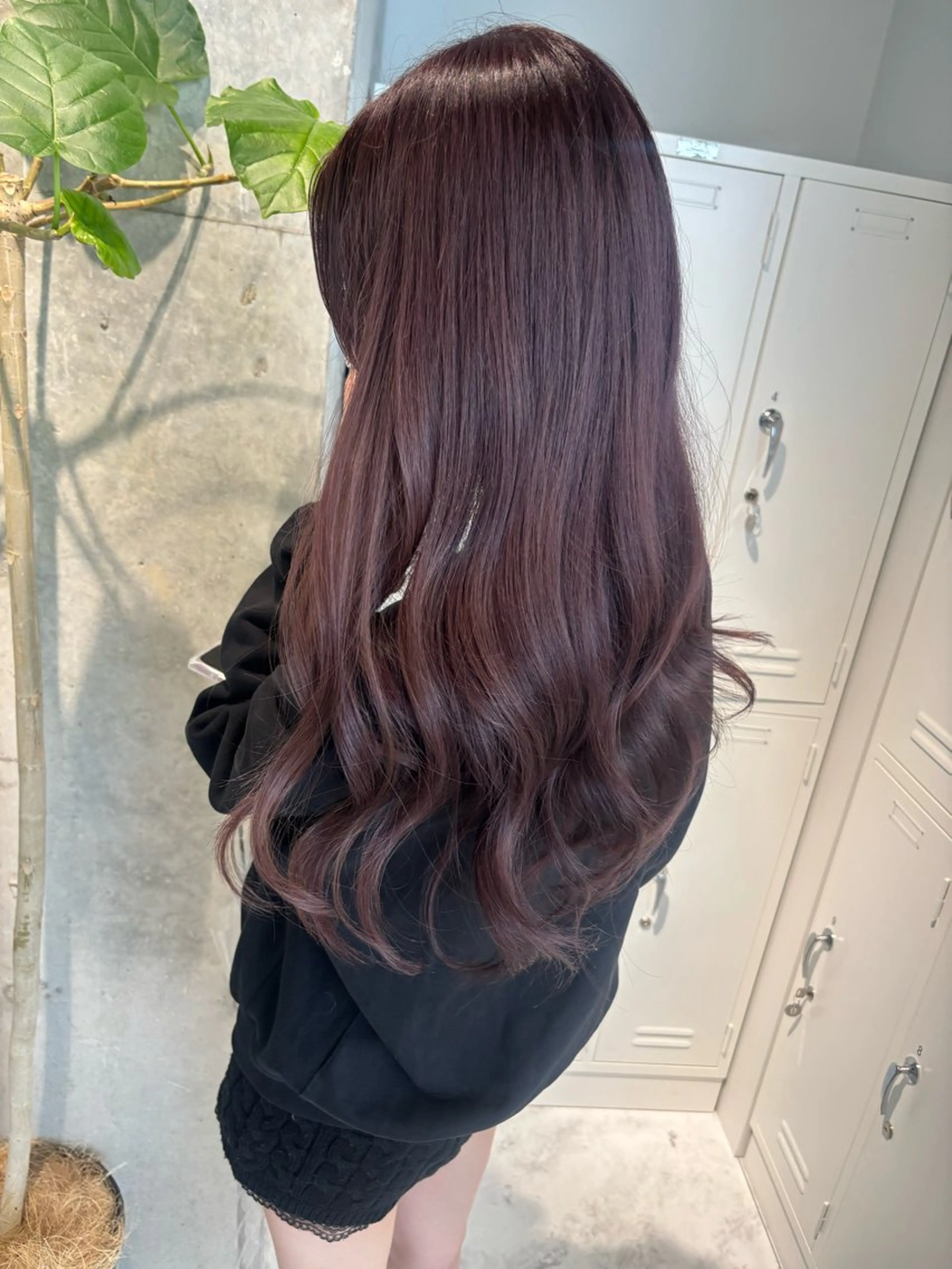 ミディアム カラー ブリーチ ボブ 韓国風ヘア レイヤーカット トリートメント ヘアカラー rina／ベージュ ワンホン/韓国ヘアのヘアスタイル