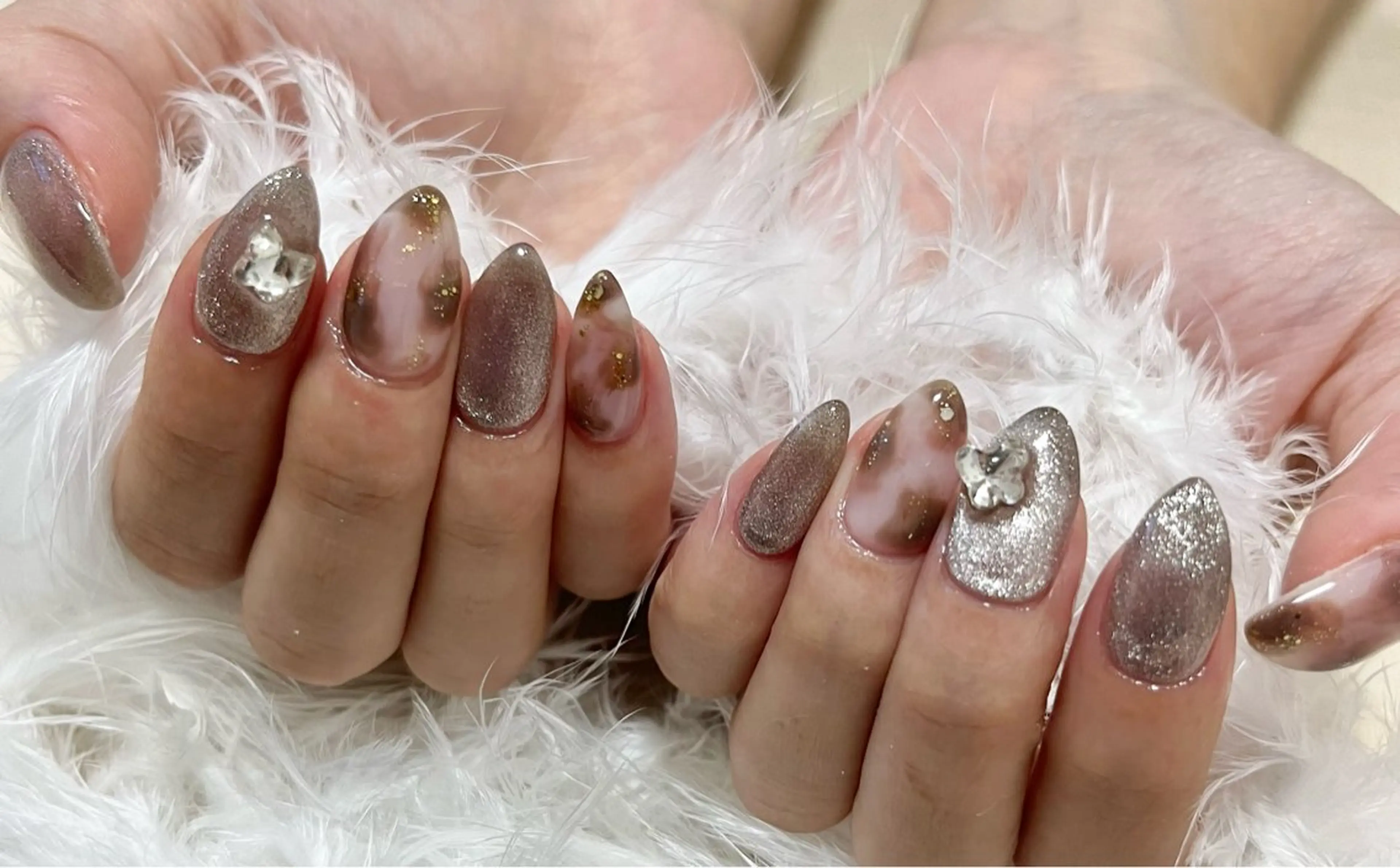 ネイル ニュアンスネイル ハンドネイル わたなべ さやかのネイルデザイン