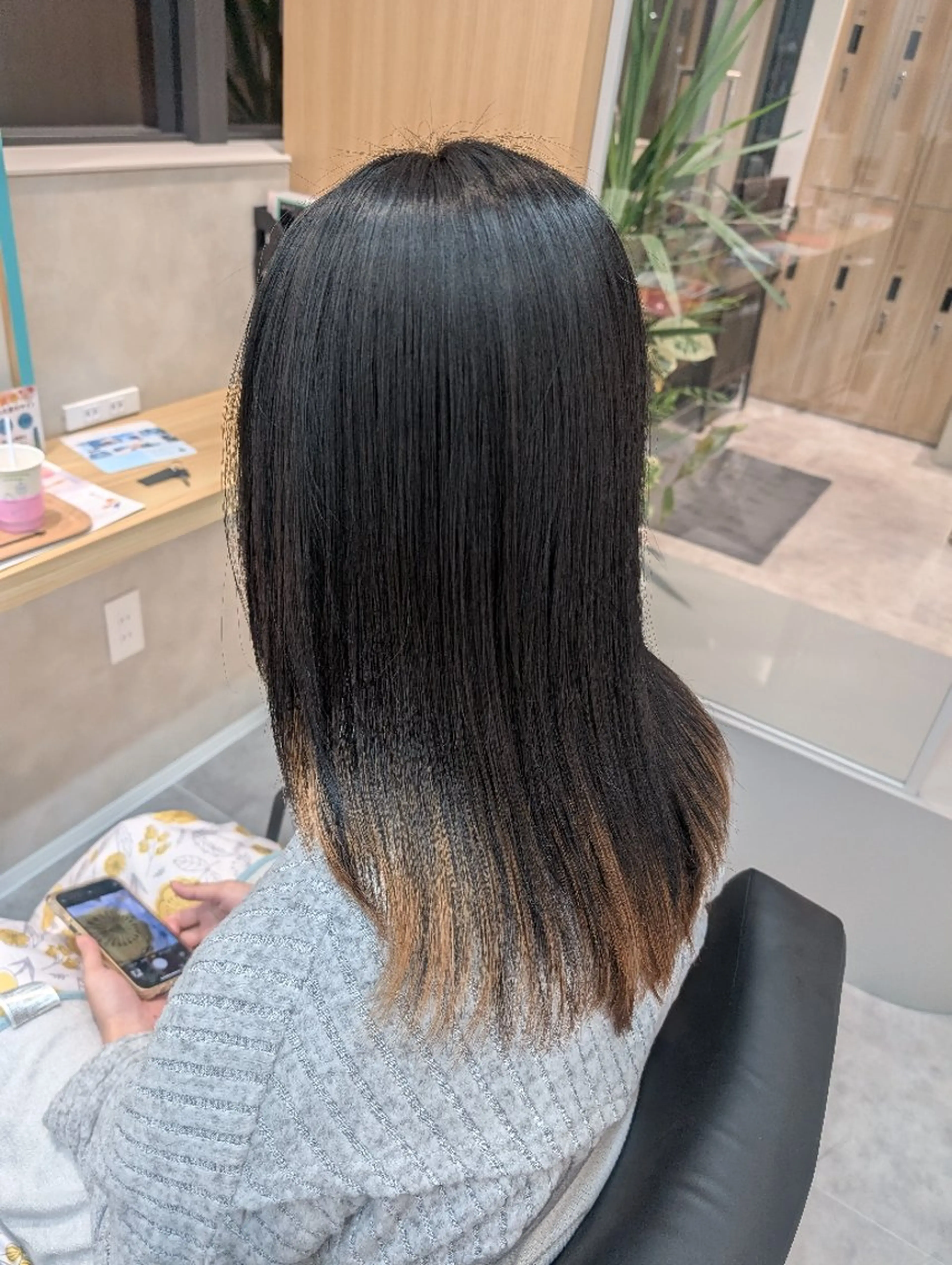 セミロング カット トリートメント 田端みおと🐱 SoZoBridgeのヘアスタイル