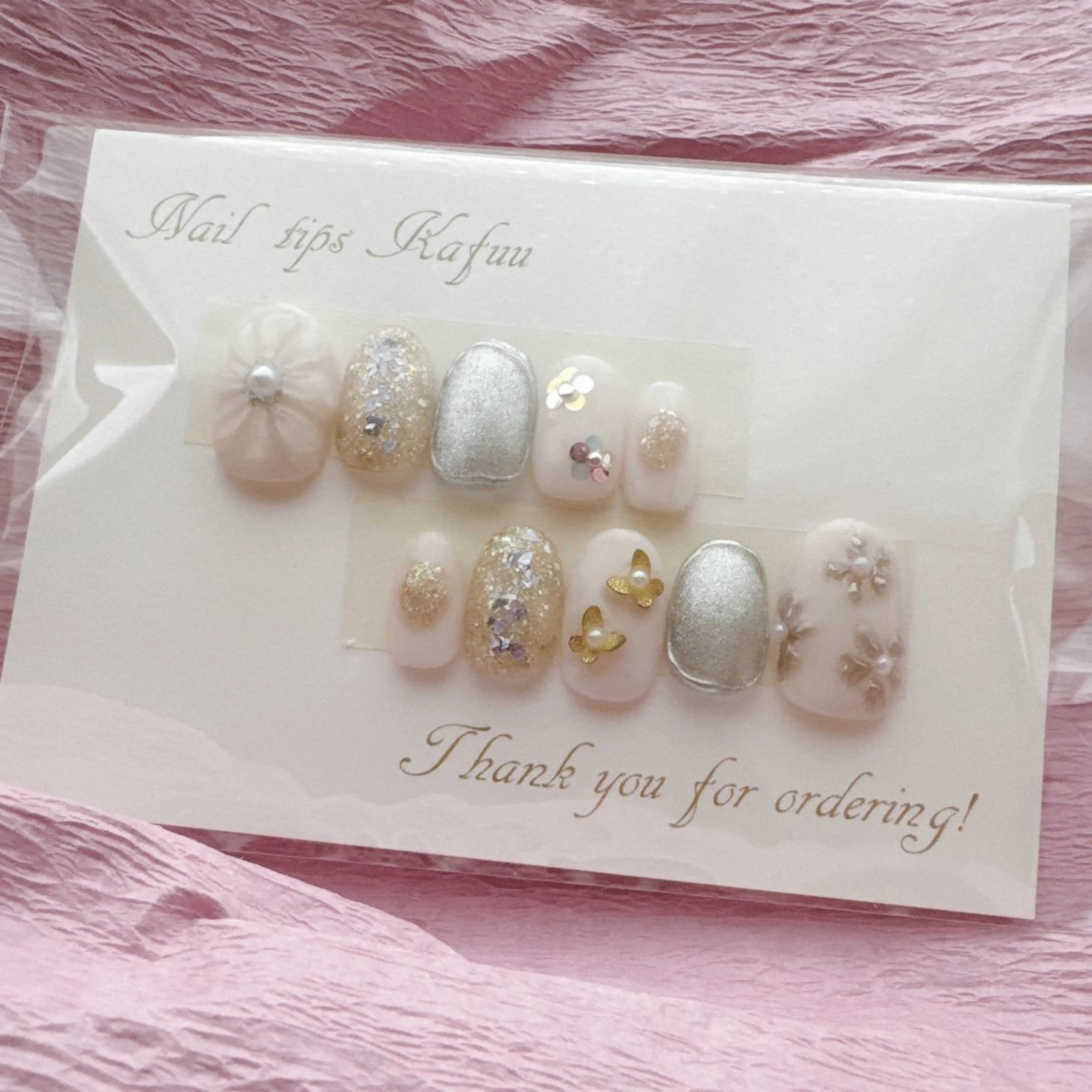 ネイル ネイルチップ Kafuu Nailのネイルデザイン