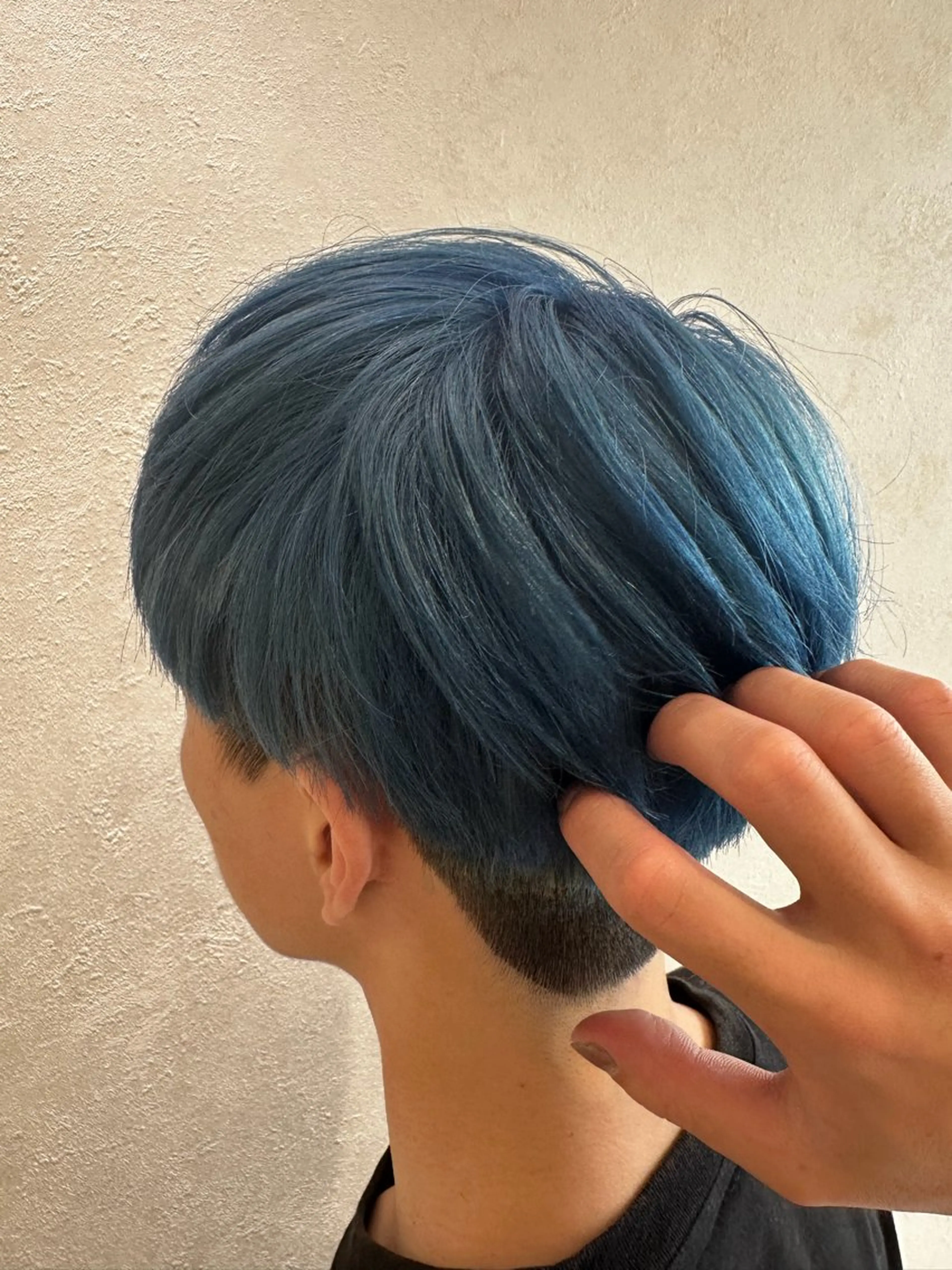 カラー メンズ 鈴木 瑛介のヘアスタイル