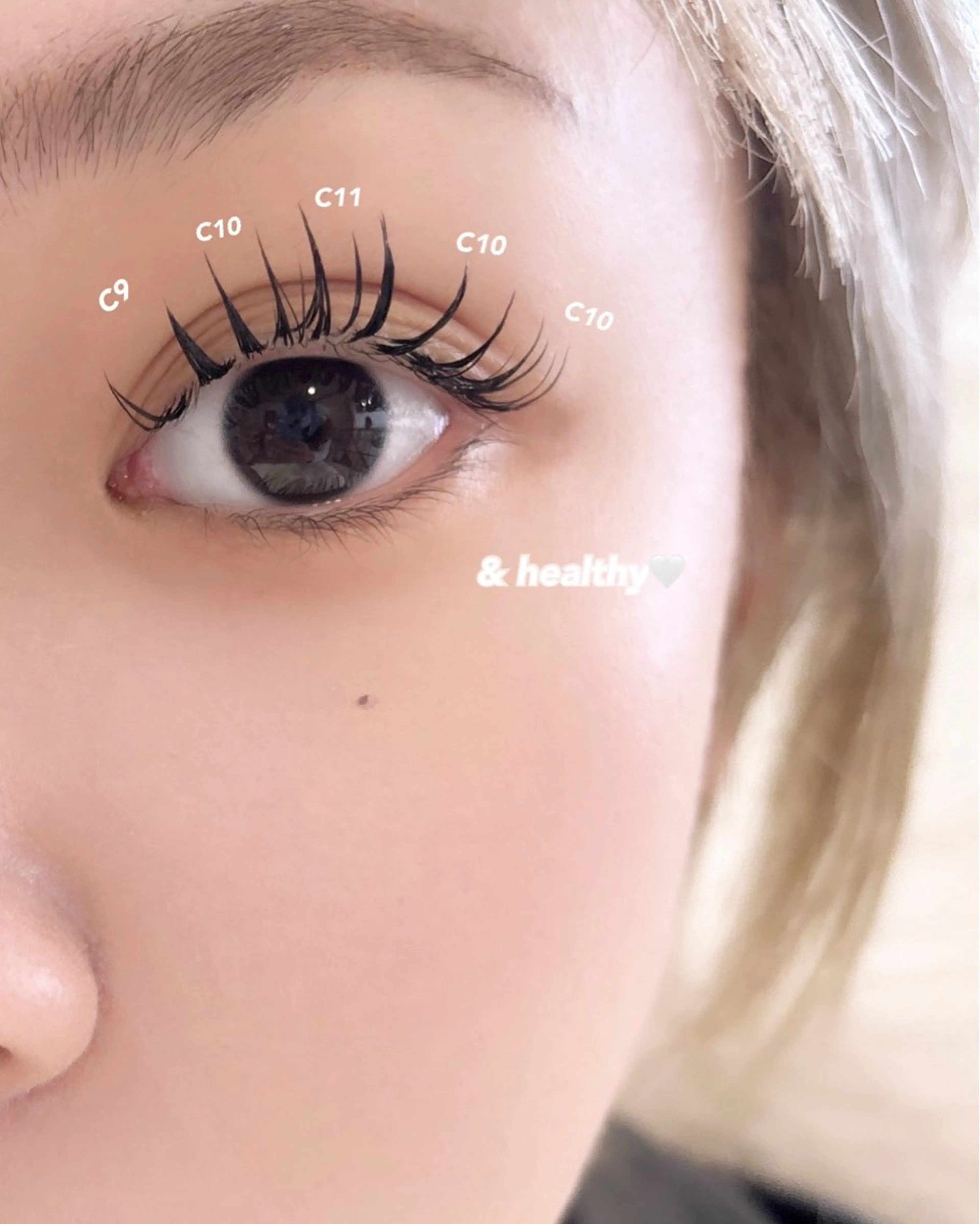 マツエク・マツパ R ROOM ramuのマツエク・マツパデザイン