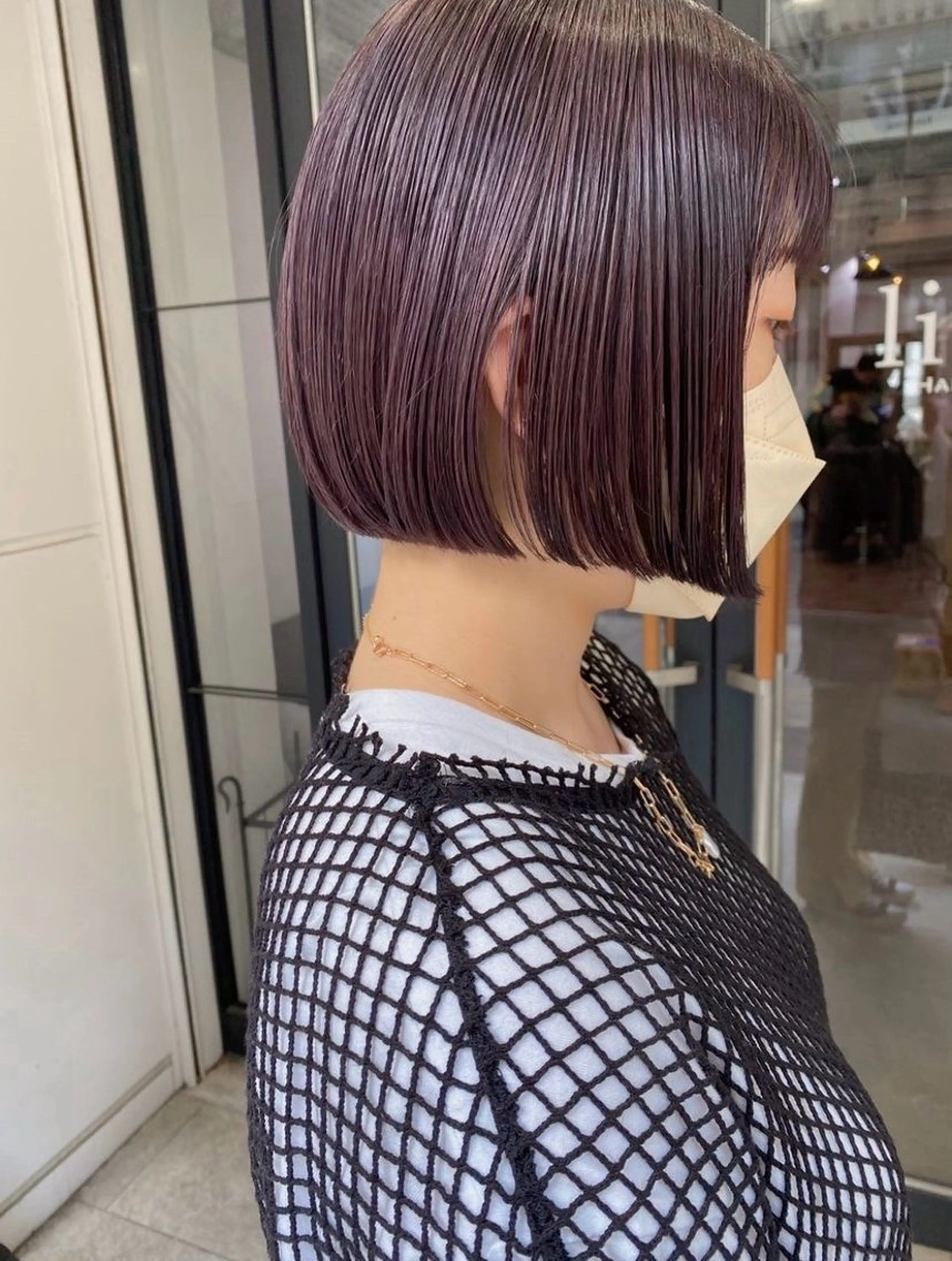 髪質改善ストレート(ブリーチ毛対応✨️)+カット+トリートメントの写真