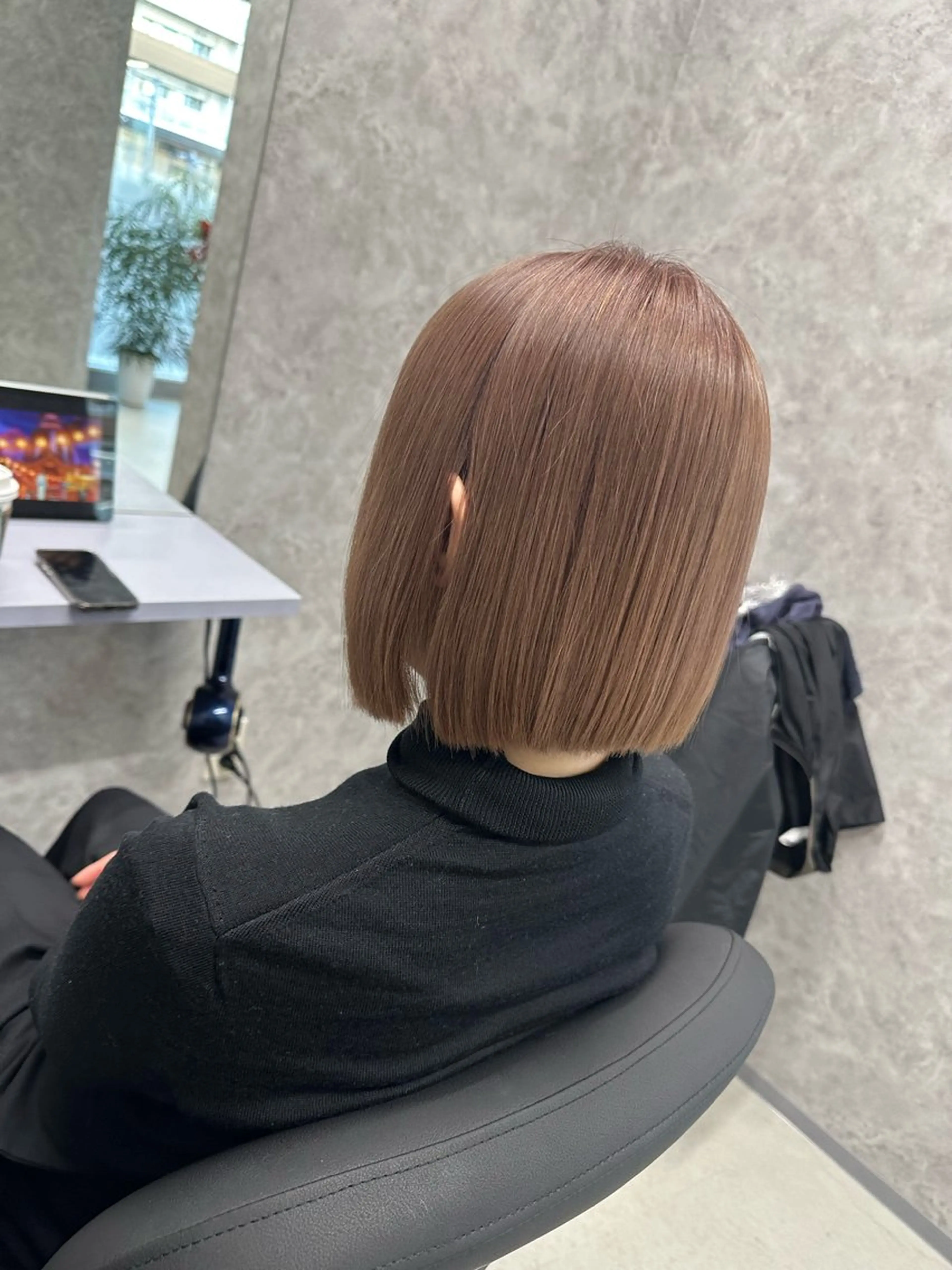 ミディアム カット ヘアカラー トリートメント Forest. -髪質改善-のヘアスタイル