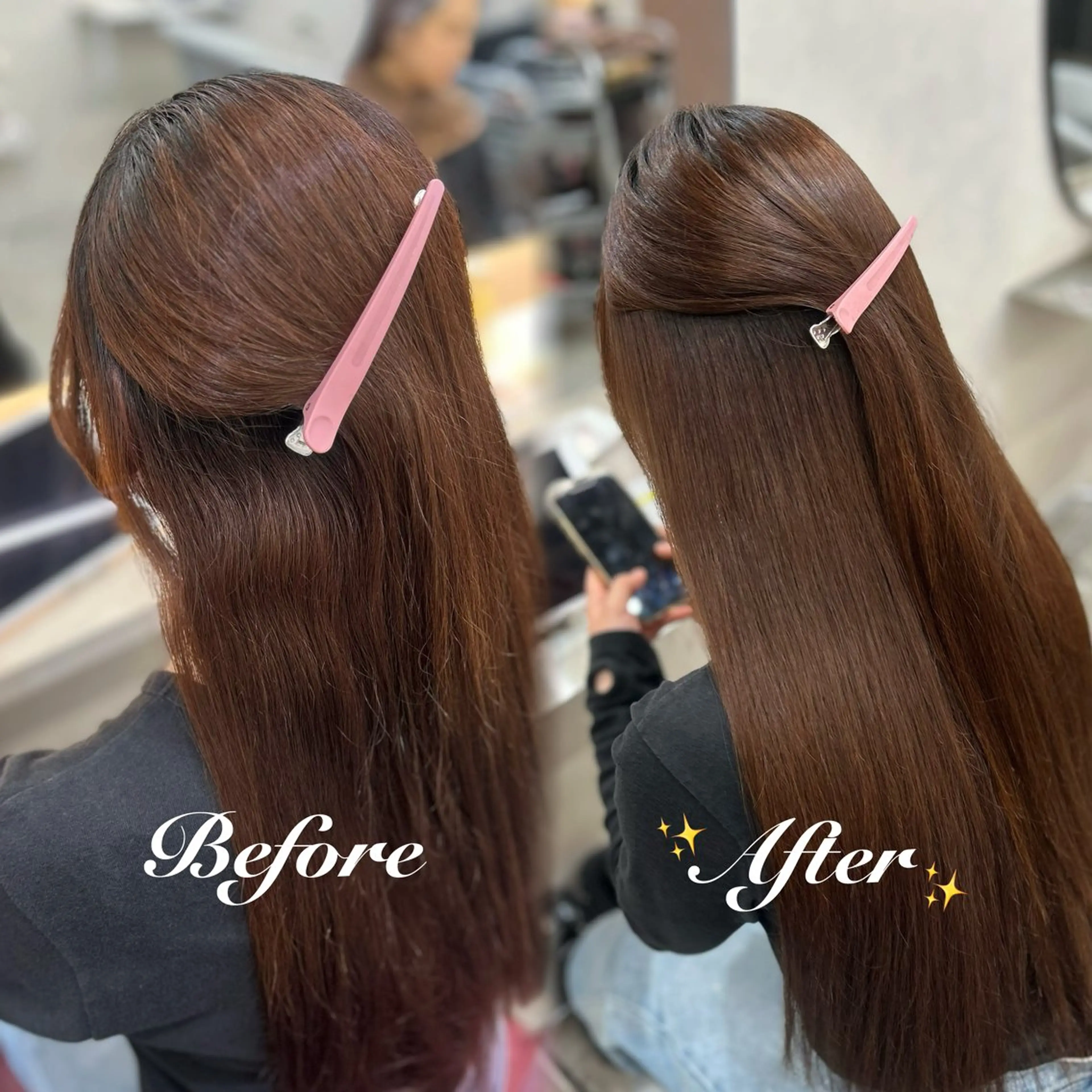 ロング 💘Rei💘新宿/ アレンジ/艶カラーのヘアスタイル