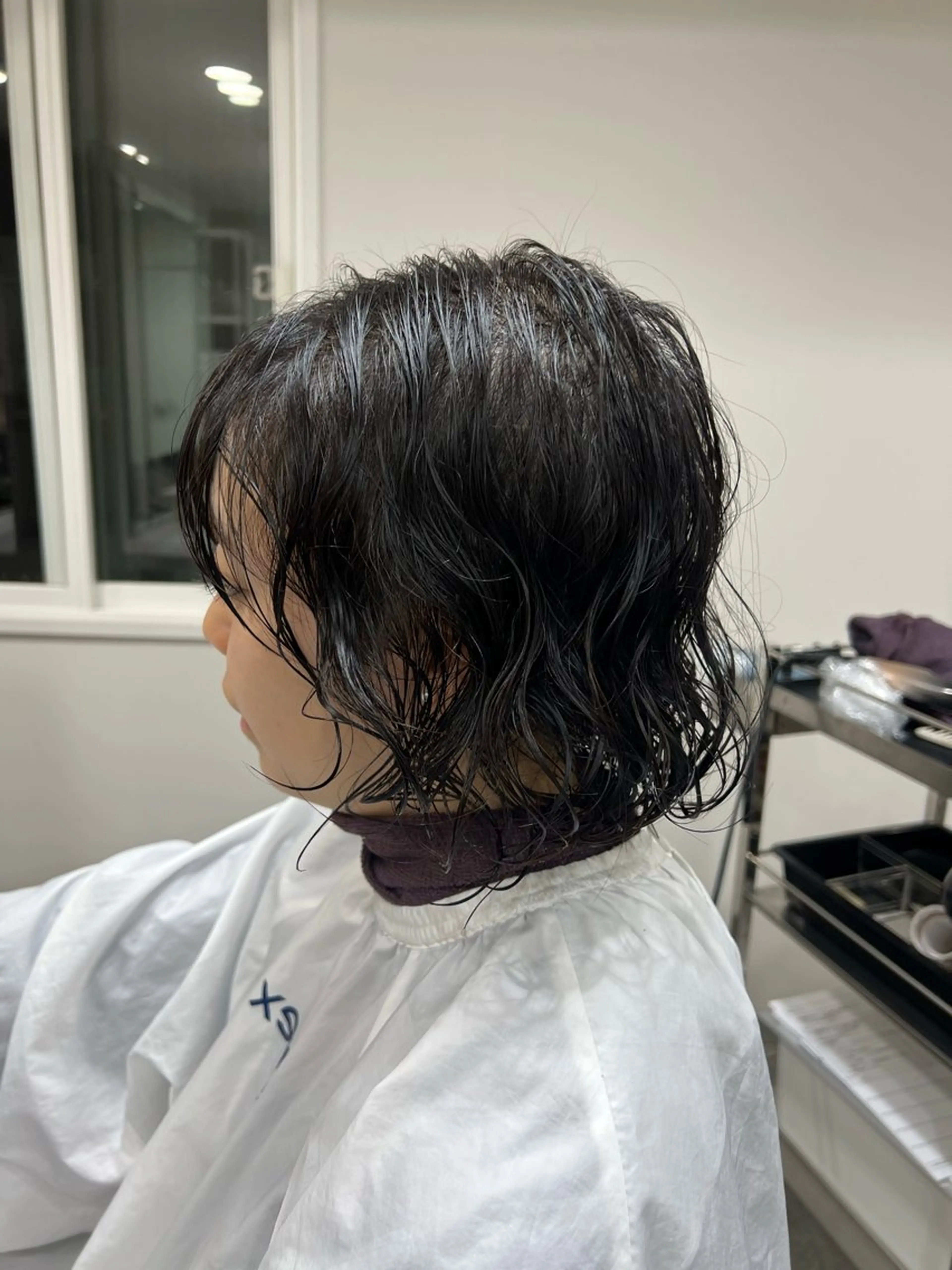 4/26🈳🌀くるっとボブパーマ🤎➕トリートメント✨🌿の写真