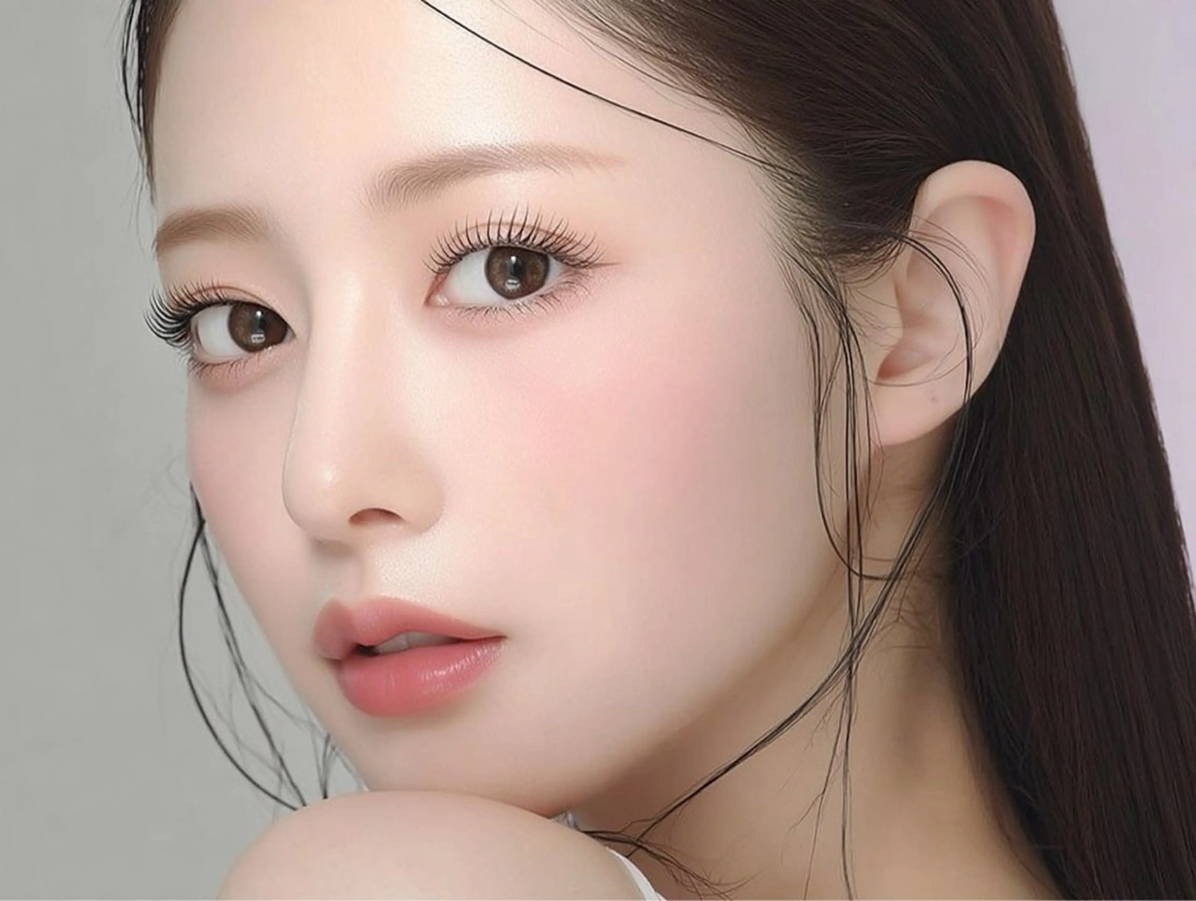 マツエク・マツパ 束感まつ毛 韓国風マツエク まつげパーマ 一重×まつ毛パーマ ワンホンマツエク マツパ Saki/お悩み解決 /似合わせカットのヘアスタイル