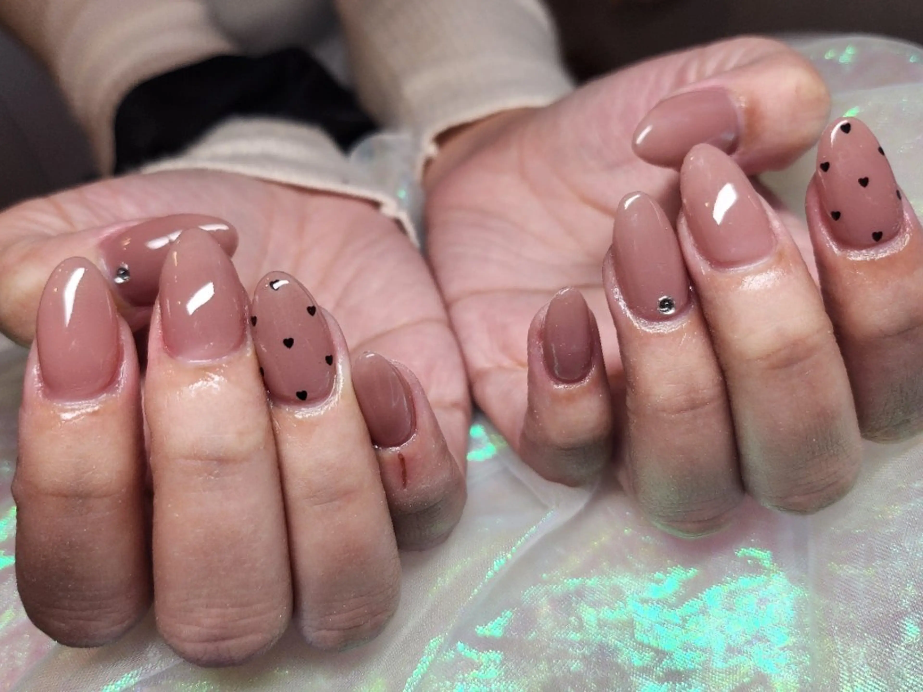 ネイル ハンドネイル 💜bora .のネイルデザイン