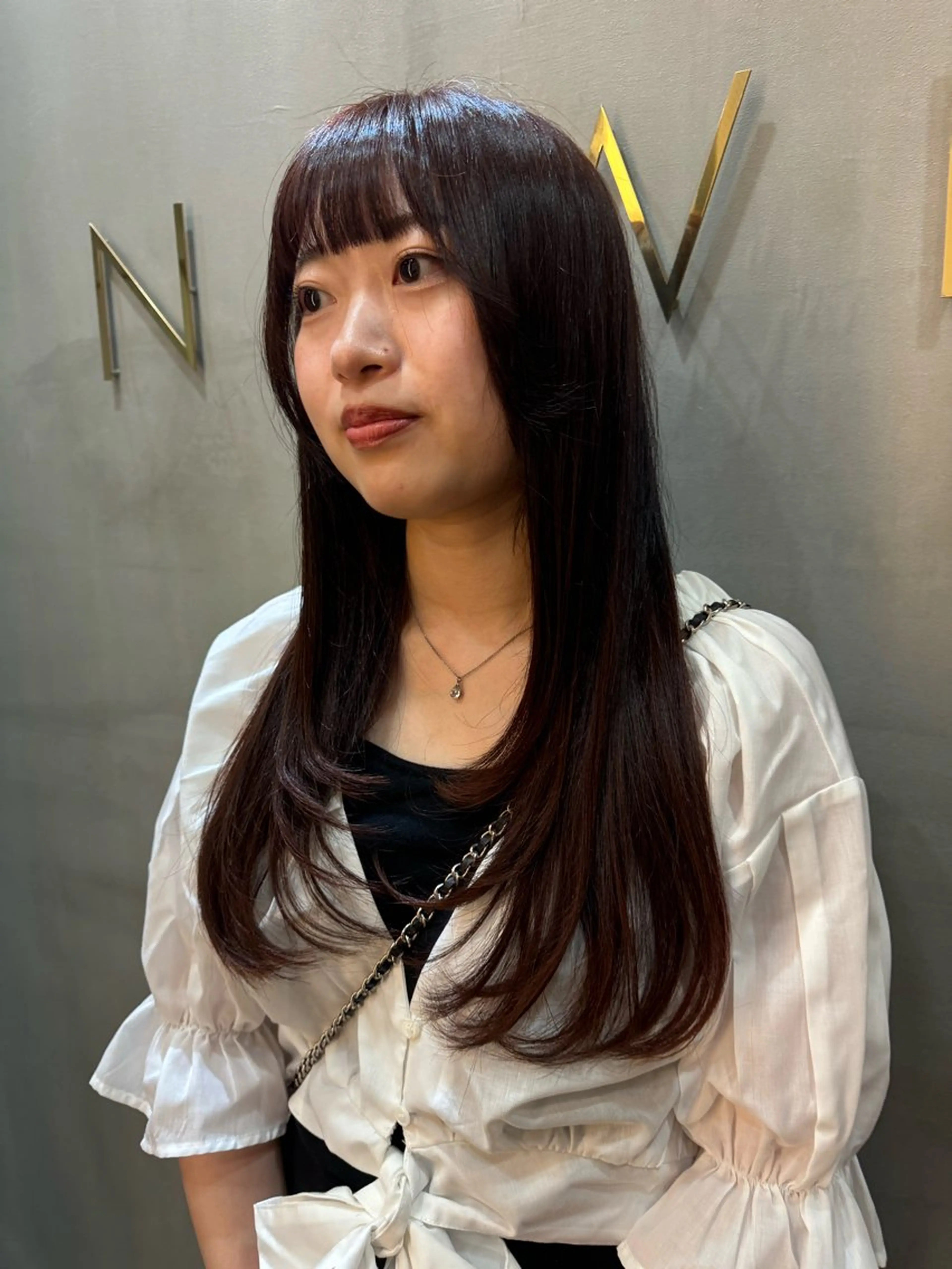 ロング ショートボブ ロングレイヤー ボブ レイヤーカット ロング カット ヘアカラー トリートメント レイヤーカット🏆/ 髪質改善🏆/福本凌のヘアスタイル