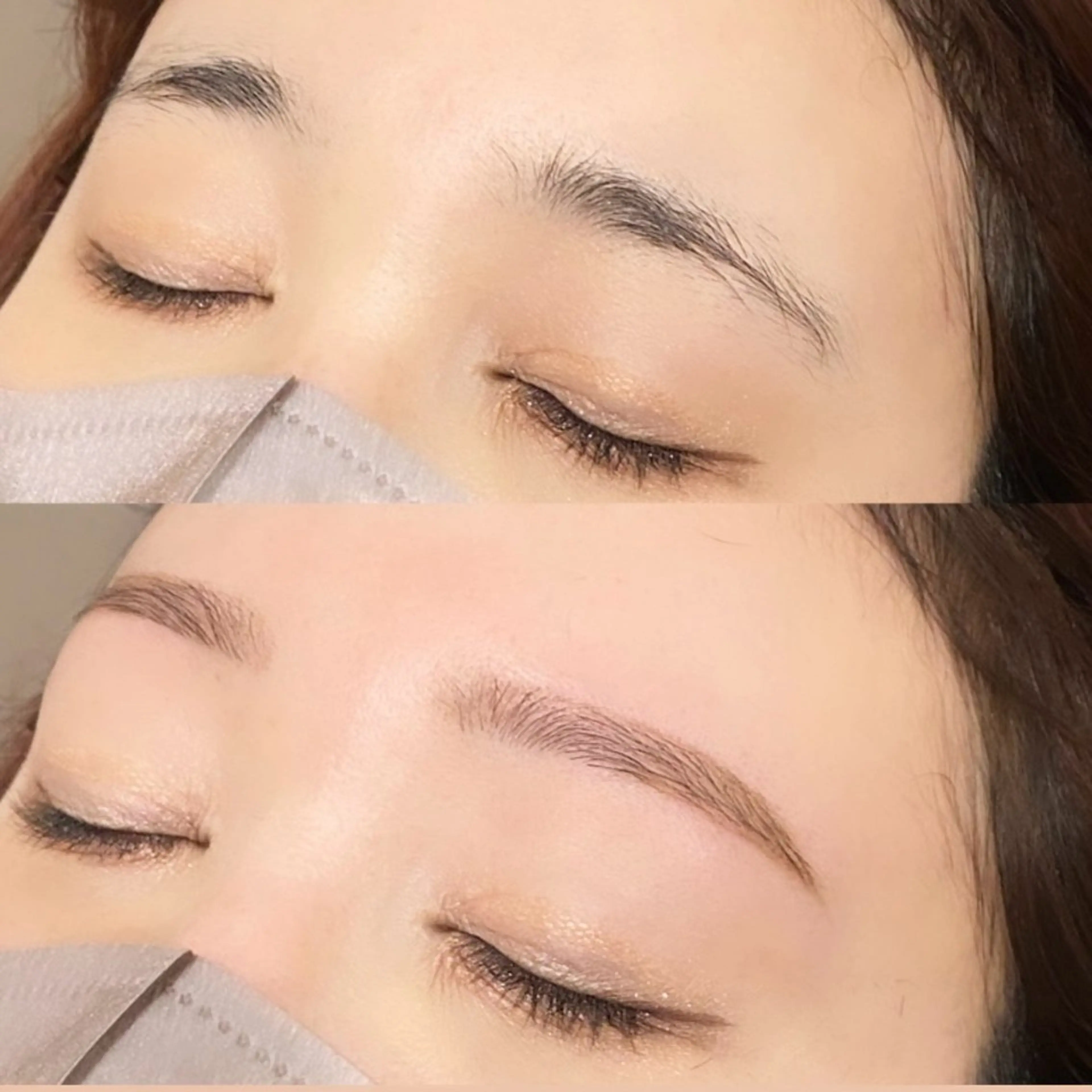 【新規】🎀🩵似合わせアイブロウ🉐¥5,000🎀🩵【美眉プラスver.】Wax脱毛〈間引き、カラー/パーマ込み〉の写真