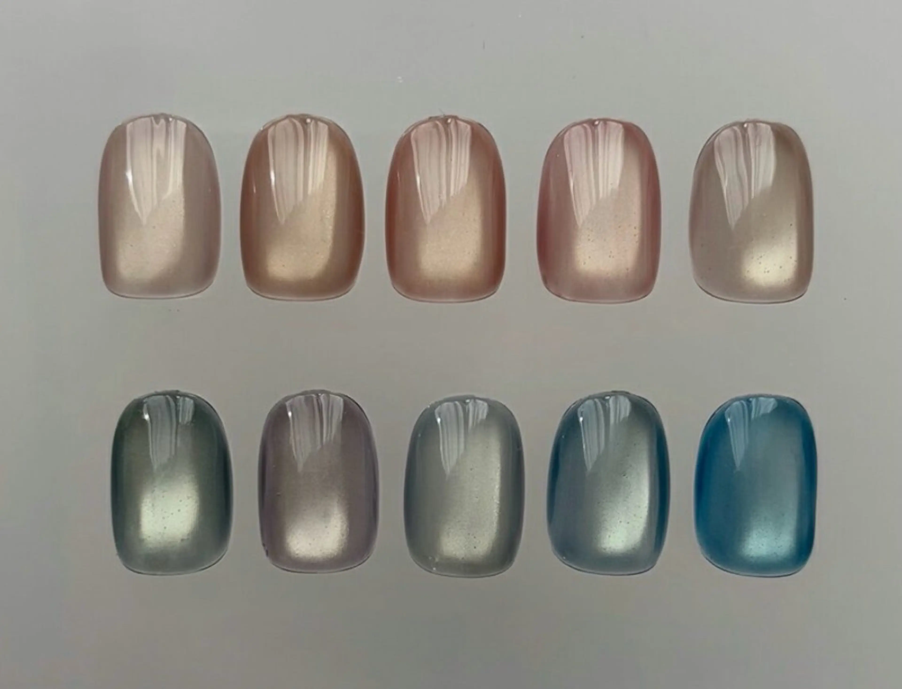 フット(足)ネイル🩰マグネットワンカラーの写真