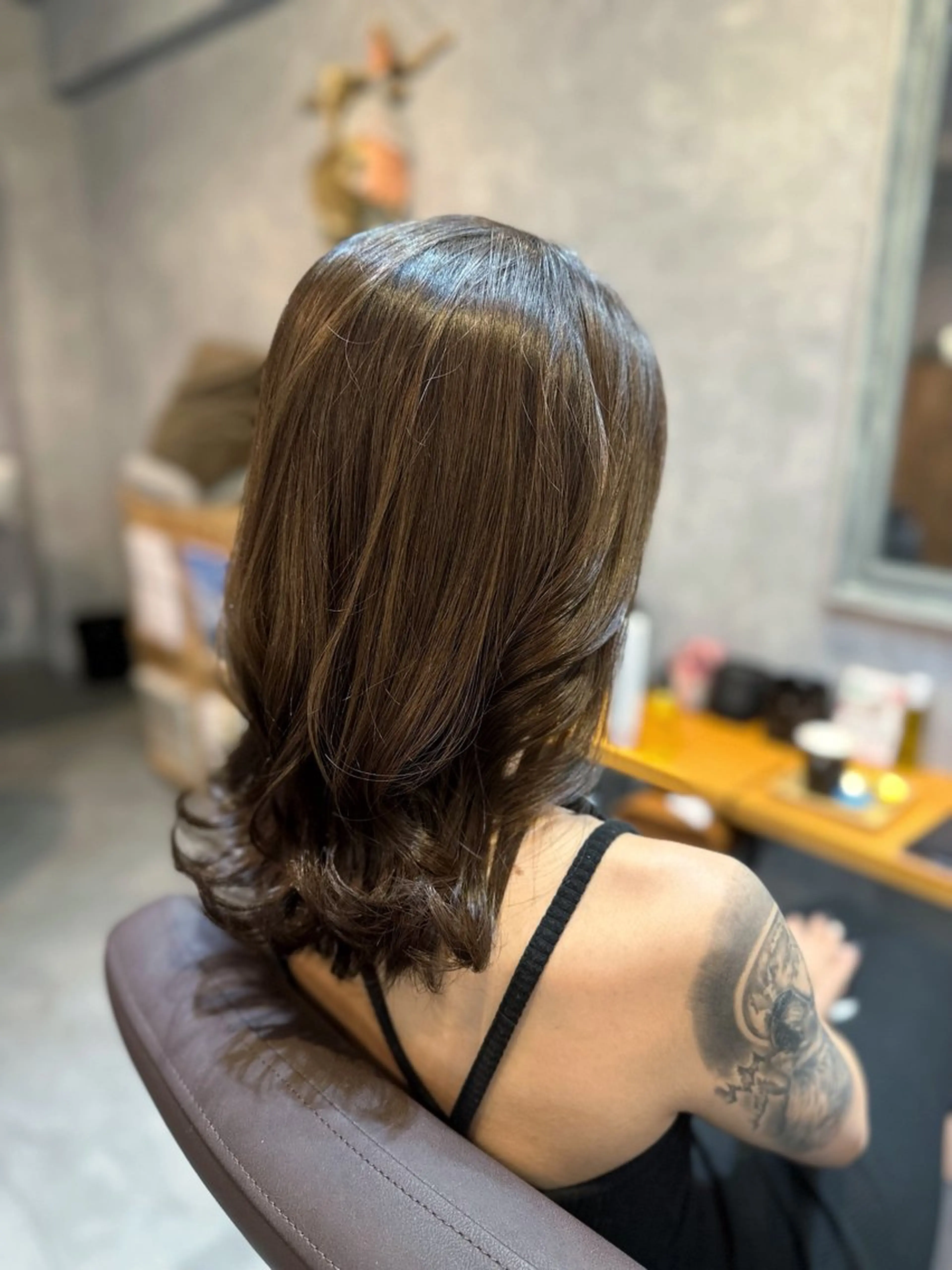 セミロング trym/ 木原裕希のヘアスタイル