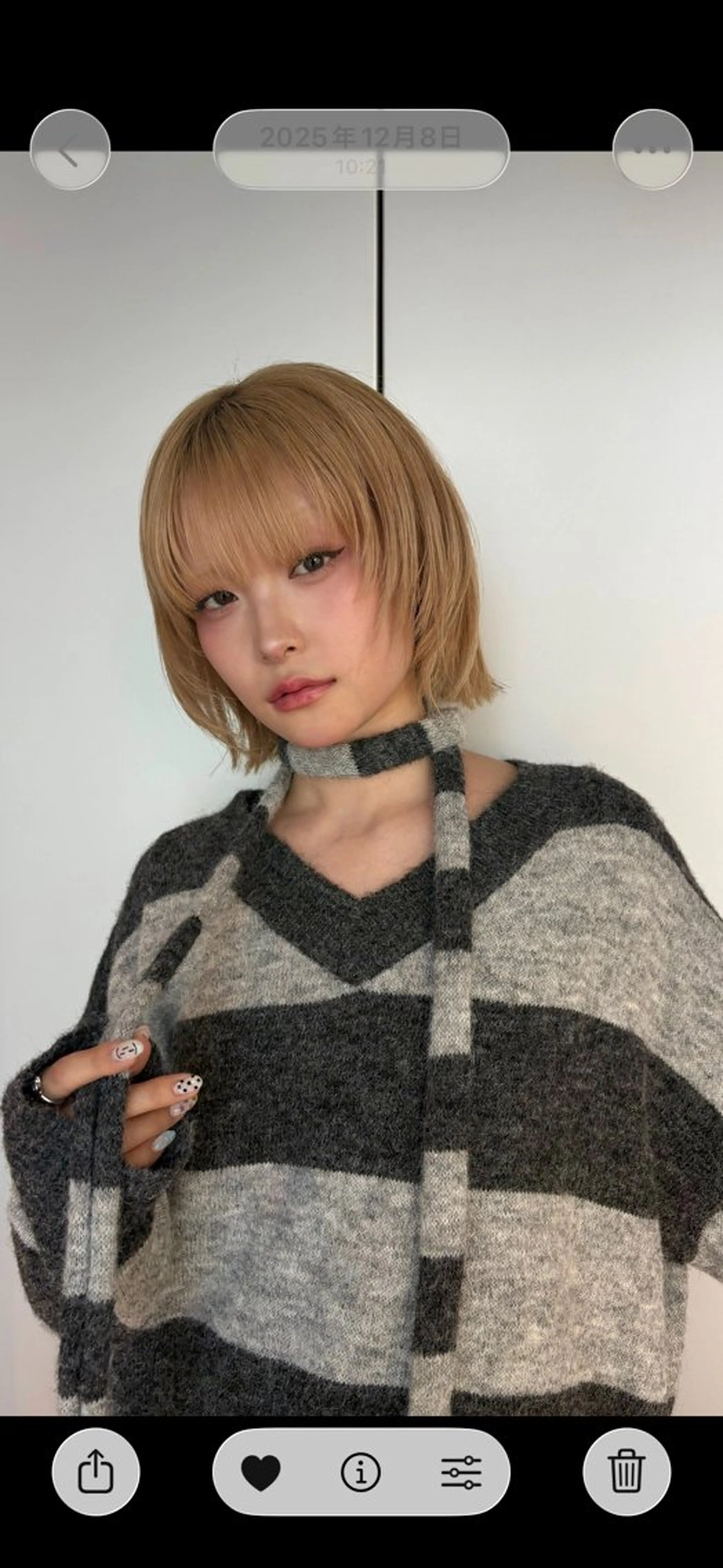 ミディアム ボブ 似合わせカット カット カラー/縮毛/ MINX 小野瀬隼のヘアスタイル