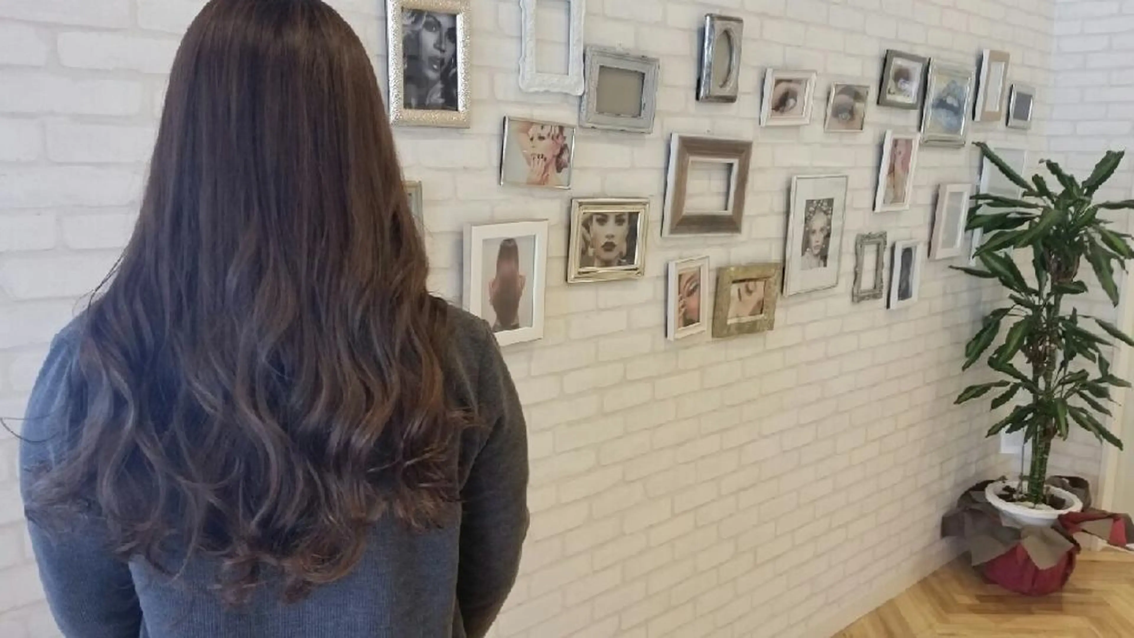 カラー 北野 親善のヘアスタイル