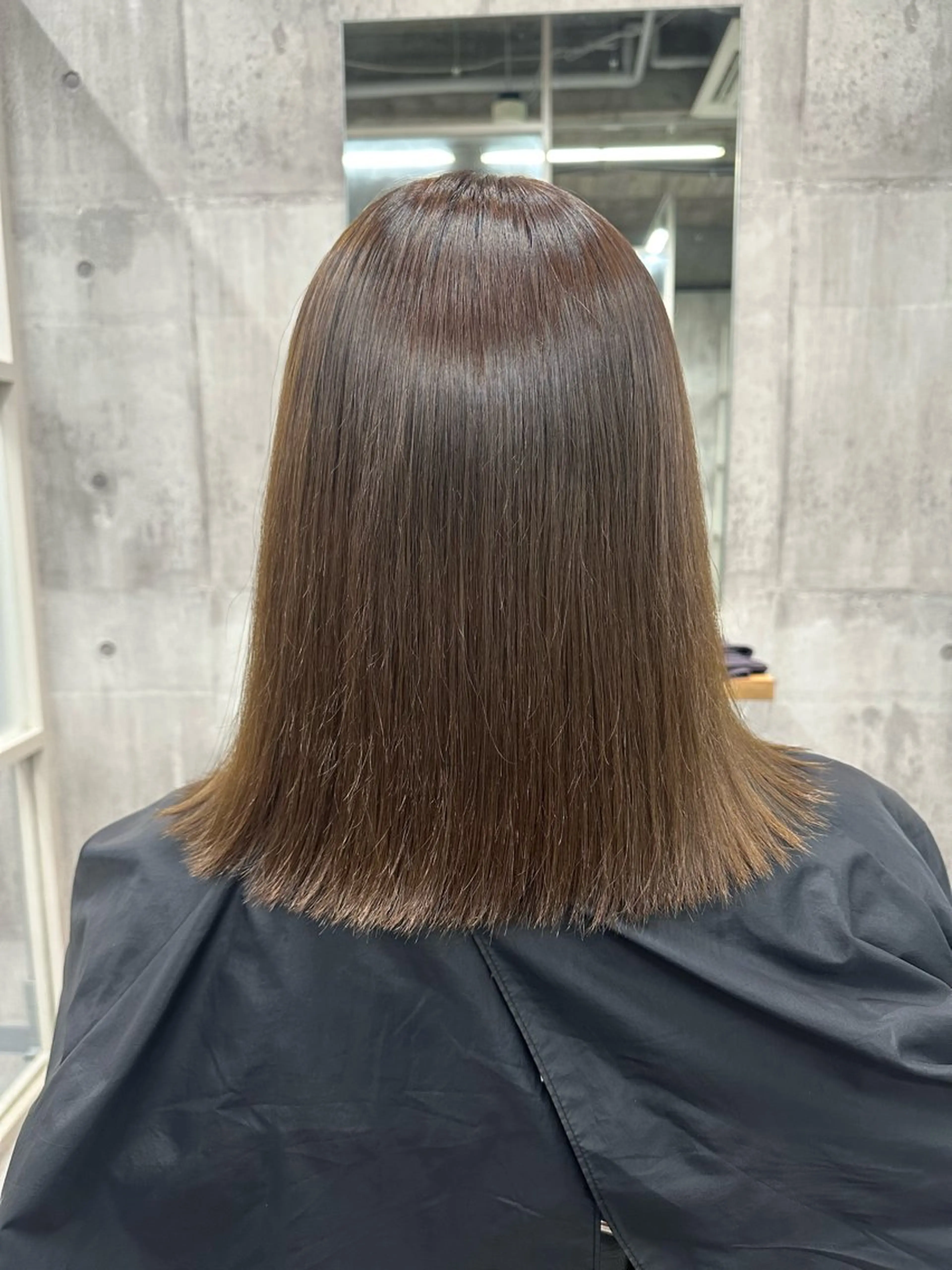 ミディアム パーマ 縮毛矯正 タケダケイ /ショート/ボブのヘアスタイル