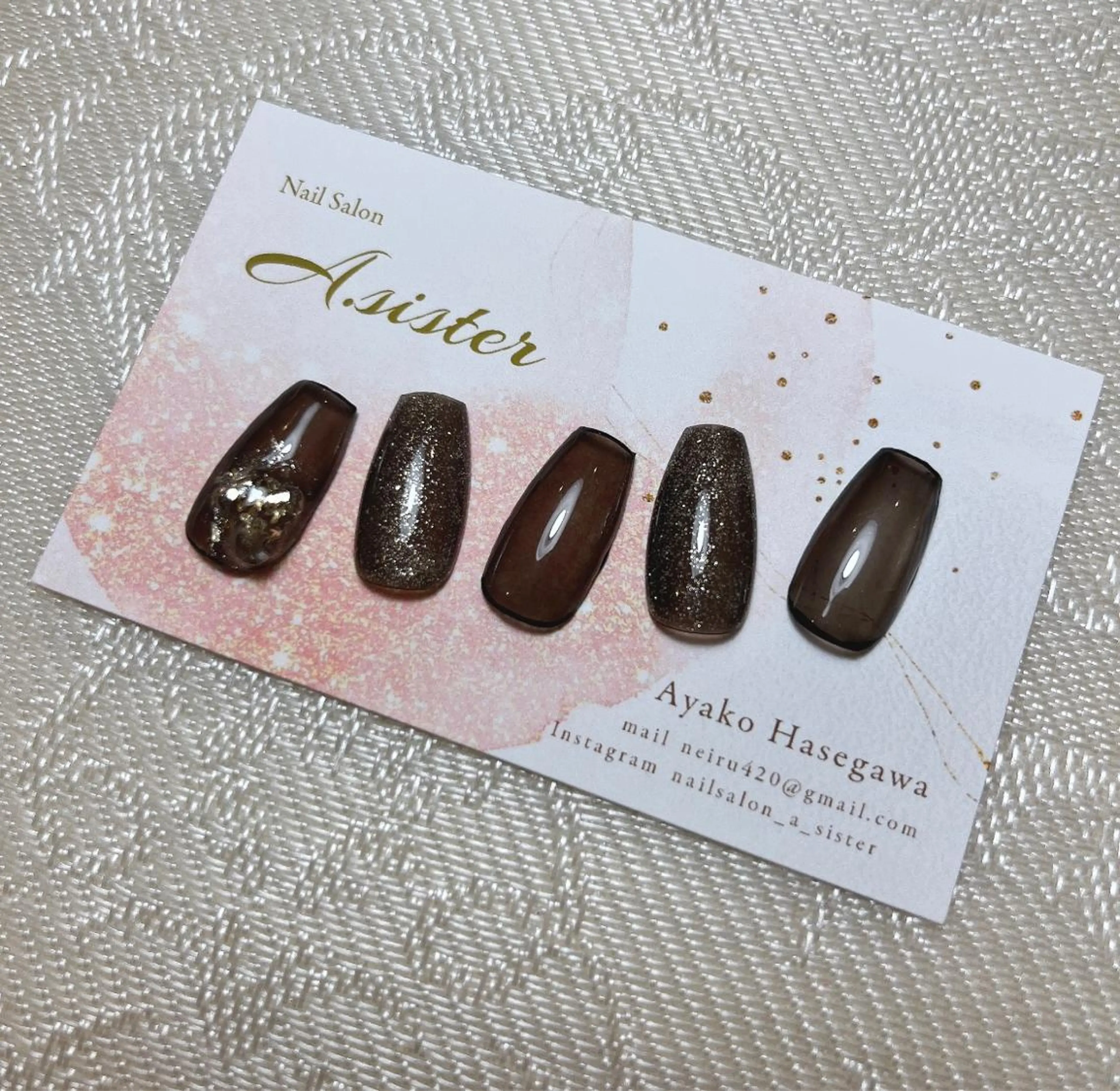ネイル ニュアンスネイル nail salon 《A.sister》のネイルデザイン