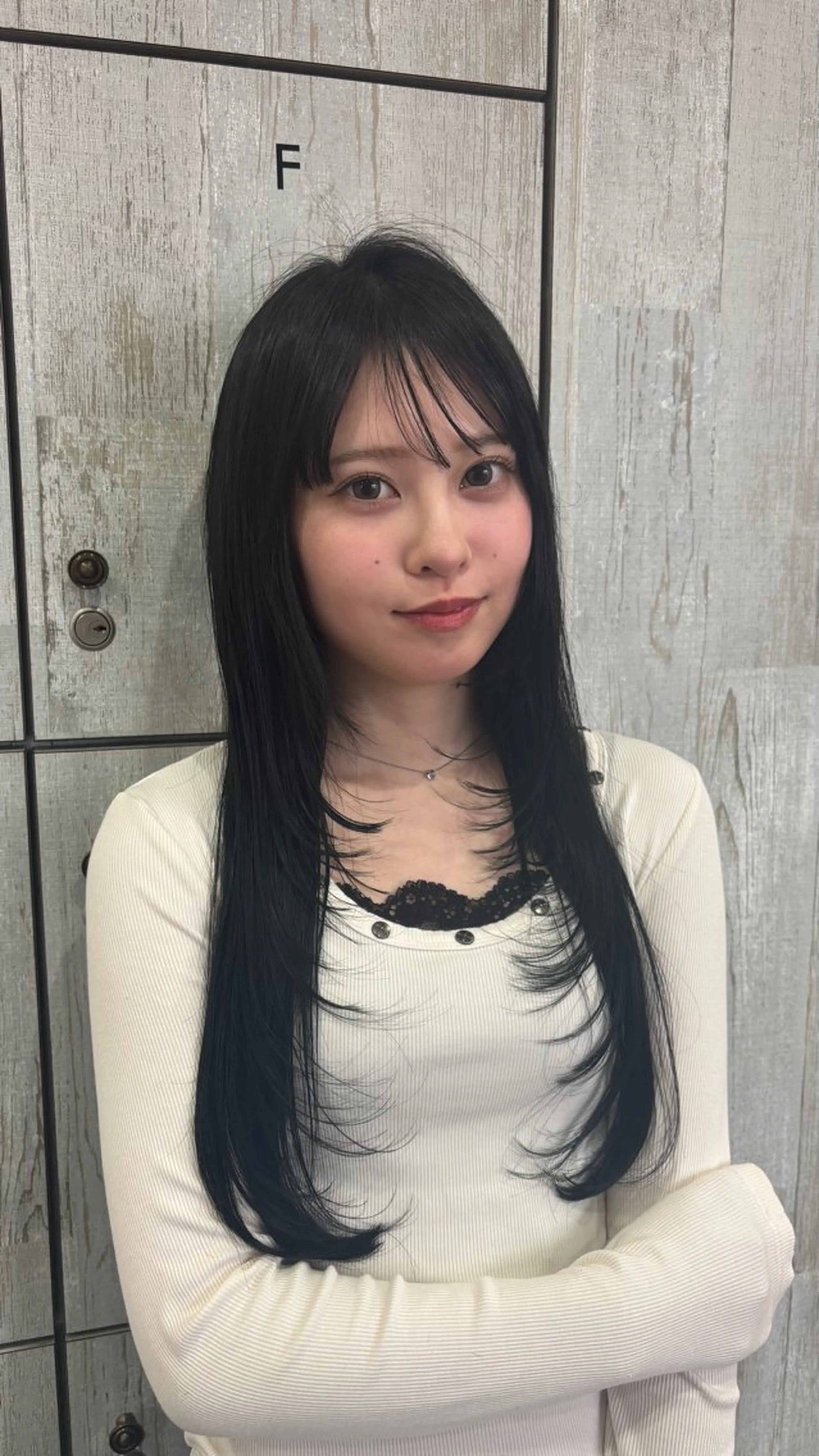 ロング カラー 髙杉 舞羽のヘアスタイル