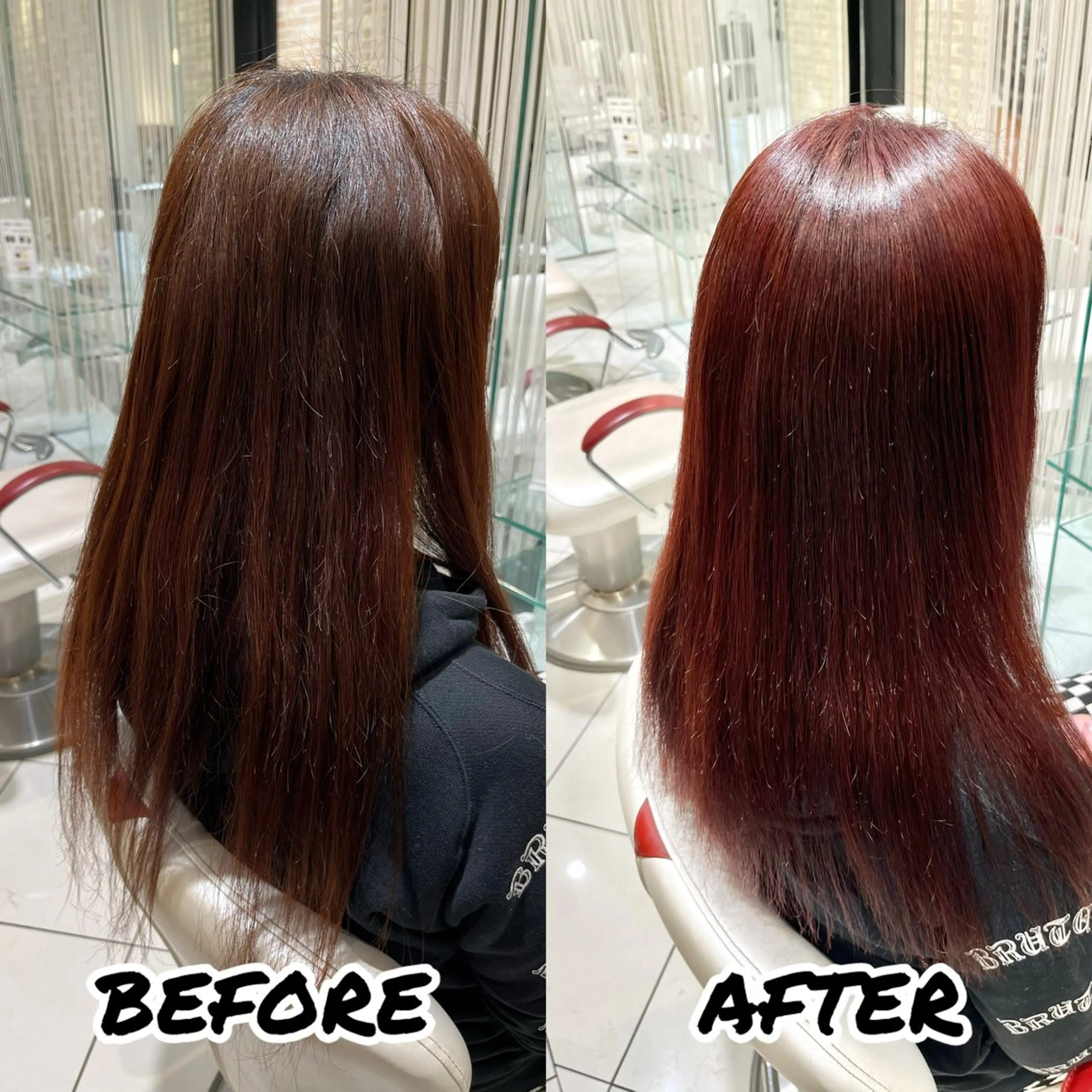 ロング カット 縮毛矯正 トリートメント 髪質改善美容師 鈴木のヘアスタイル