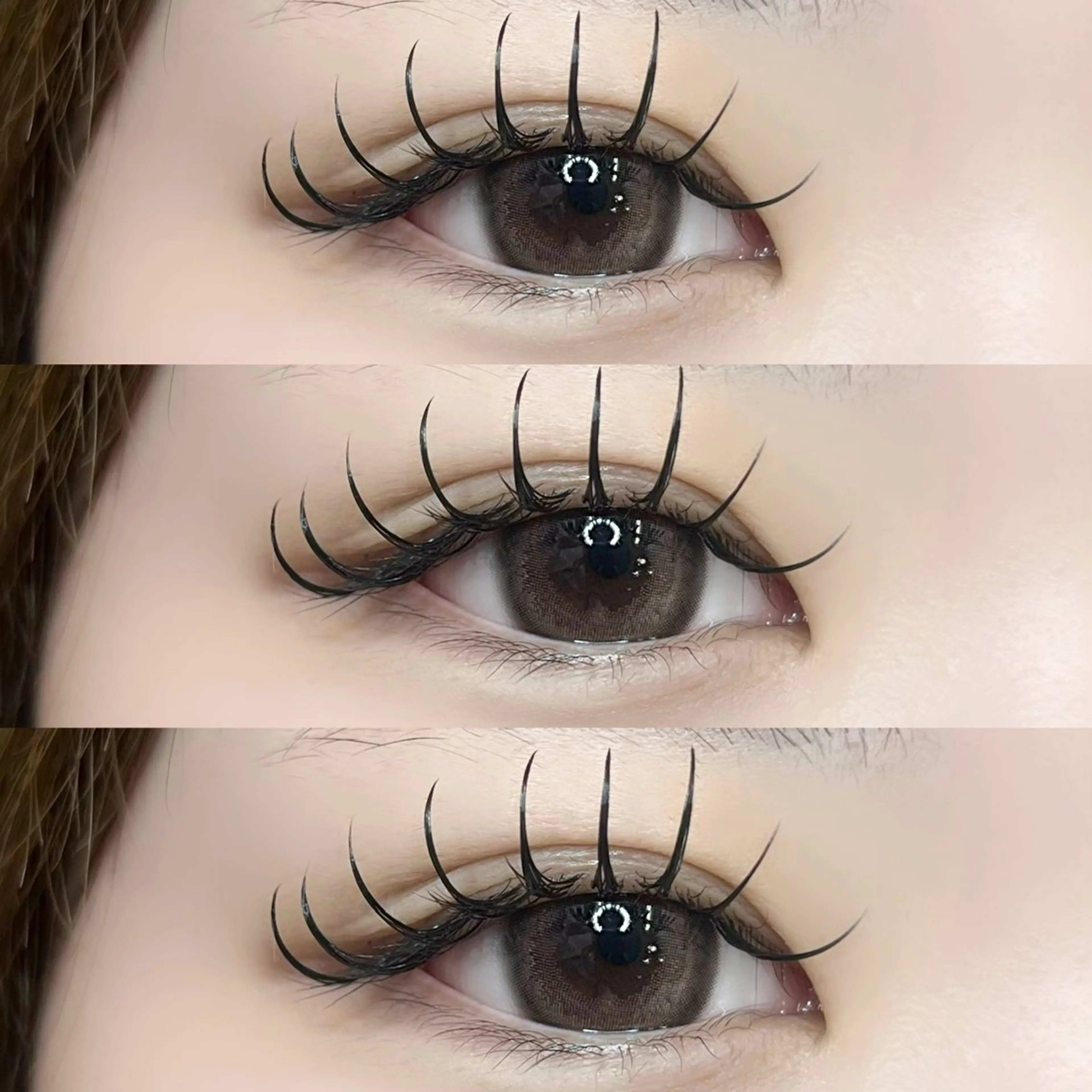 マツエク・マツパ Dカール LASHBaby NAOMIのマツエク・マツパデザイン