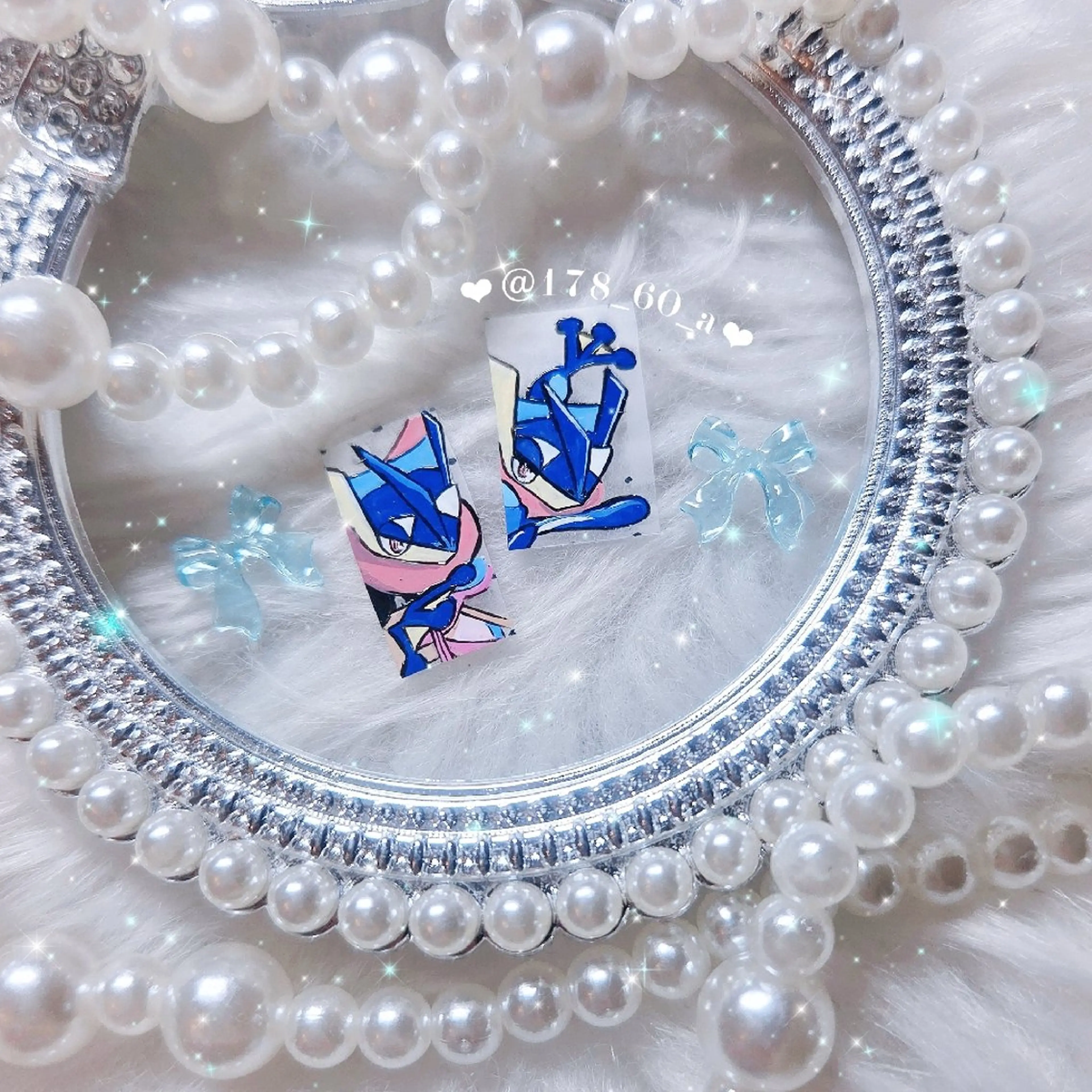 ネイル スカルプネイル ハンドネイル HAPPINAS🎀  れん🖤痛ネイルのネイルデザイン