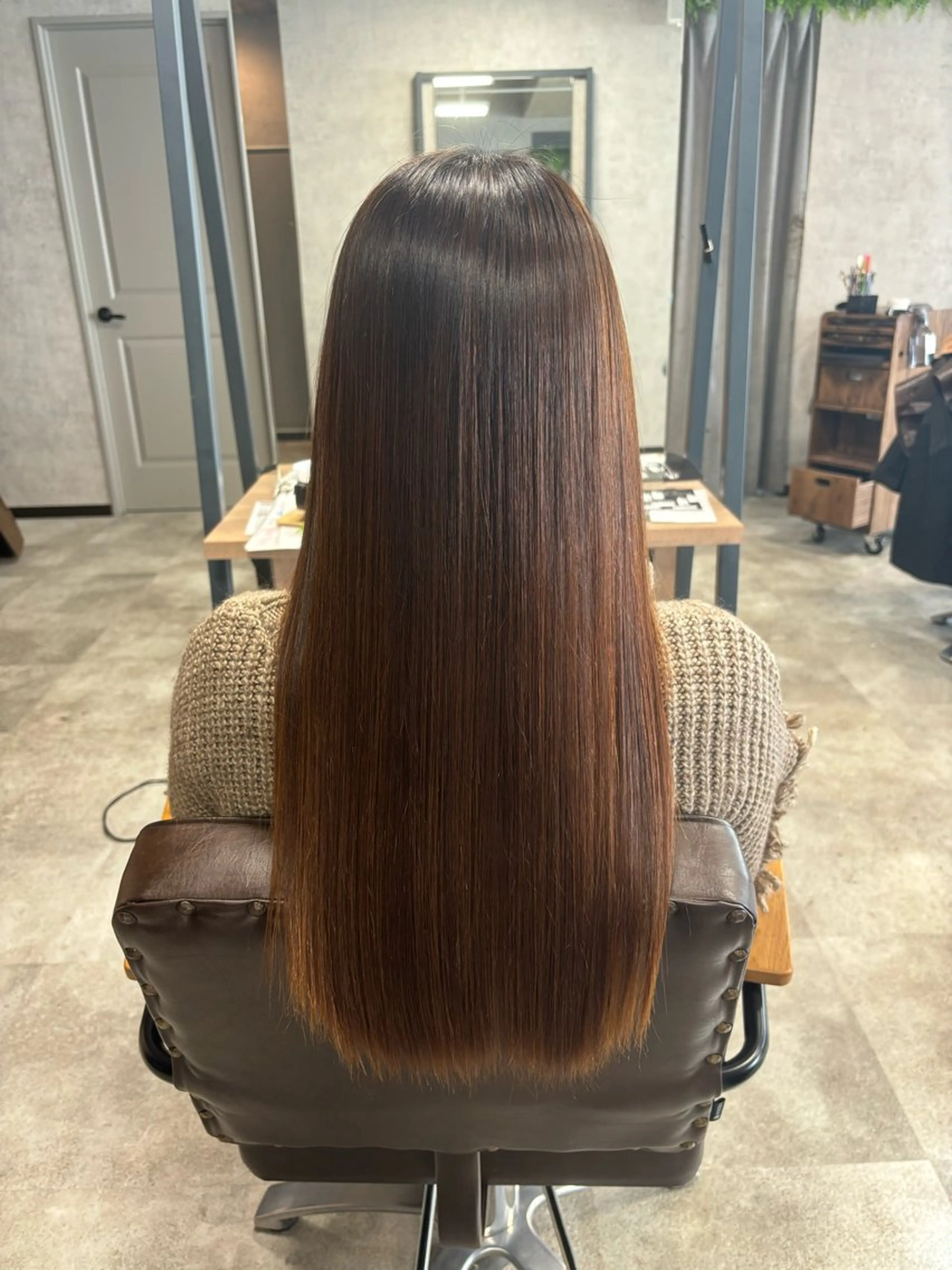 ロング 縮毛矯正 きょうか🩶 /艶髪/ボブのヘアスタイル