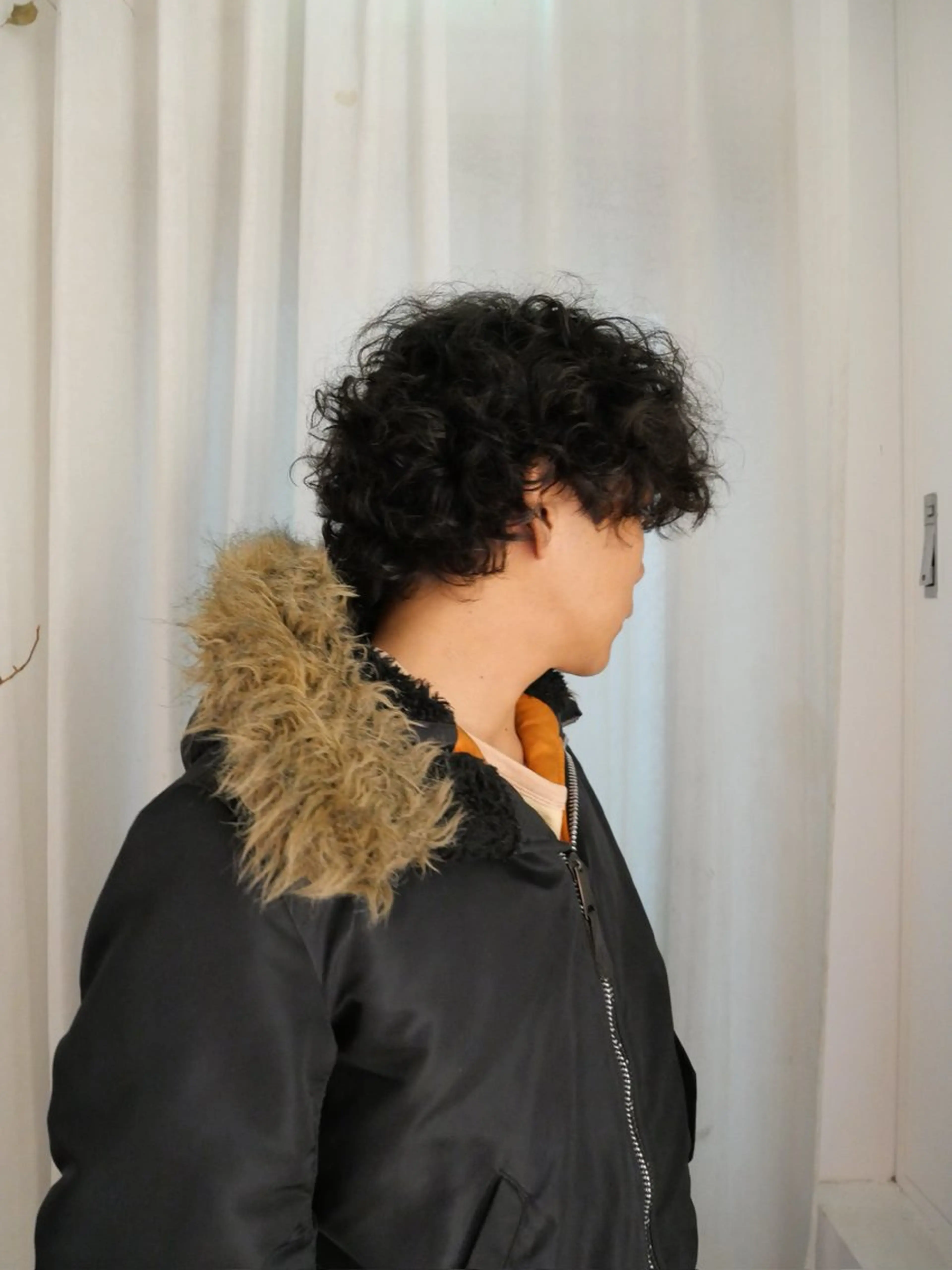 パーマ メンズ メンズパーマ カットモデル FILMSりくのヘアスタイル