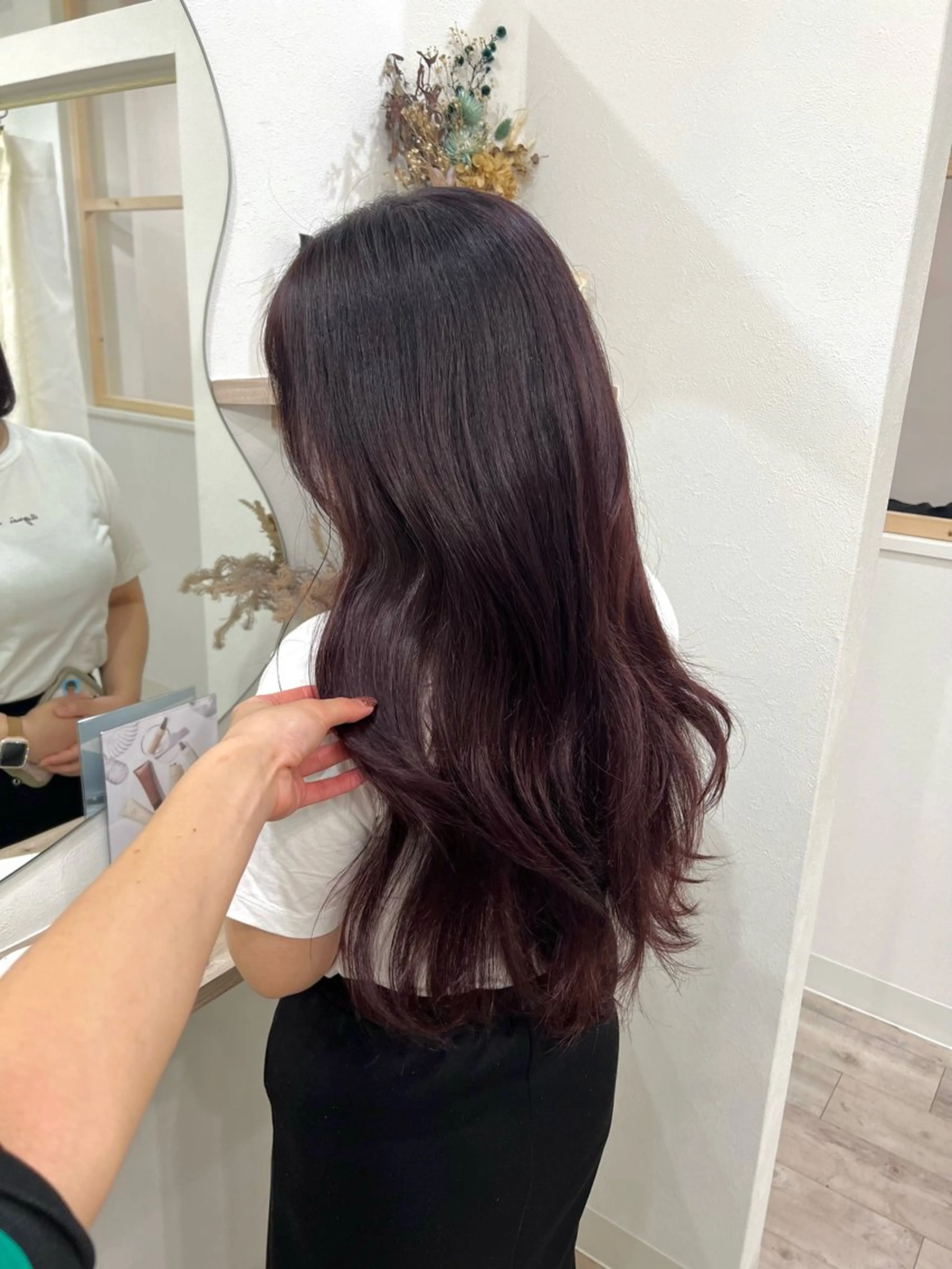 ロング TOKI mahoのヘアスタイル