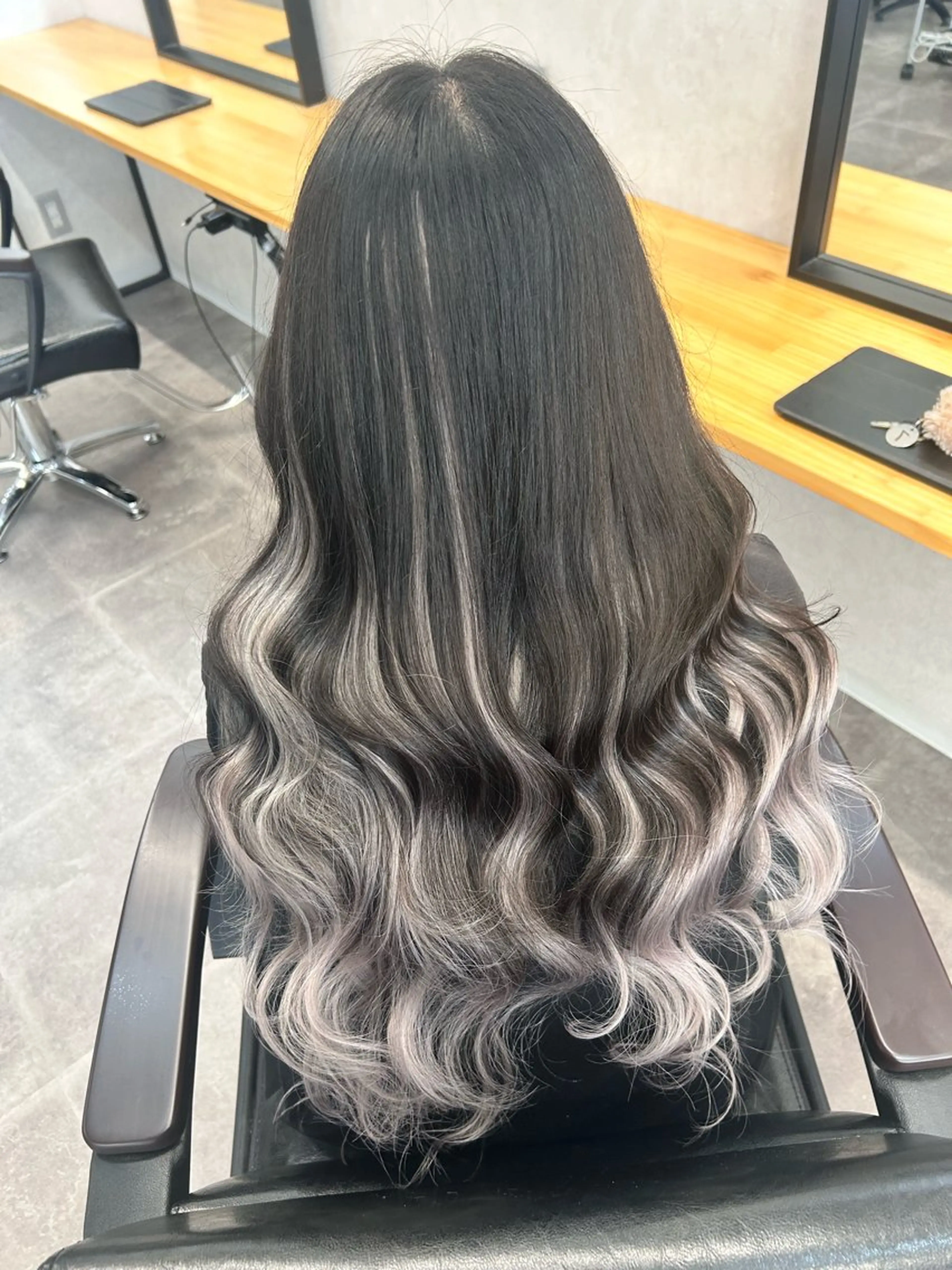 ロング エクステ エクステ/ハイトーン /ミサキのヘアスタイル