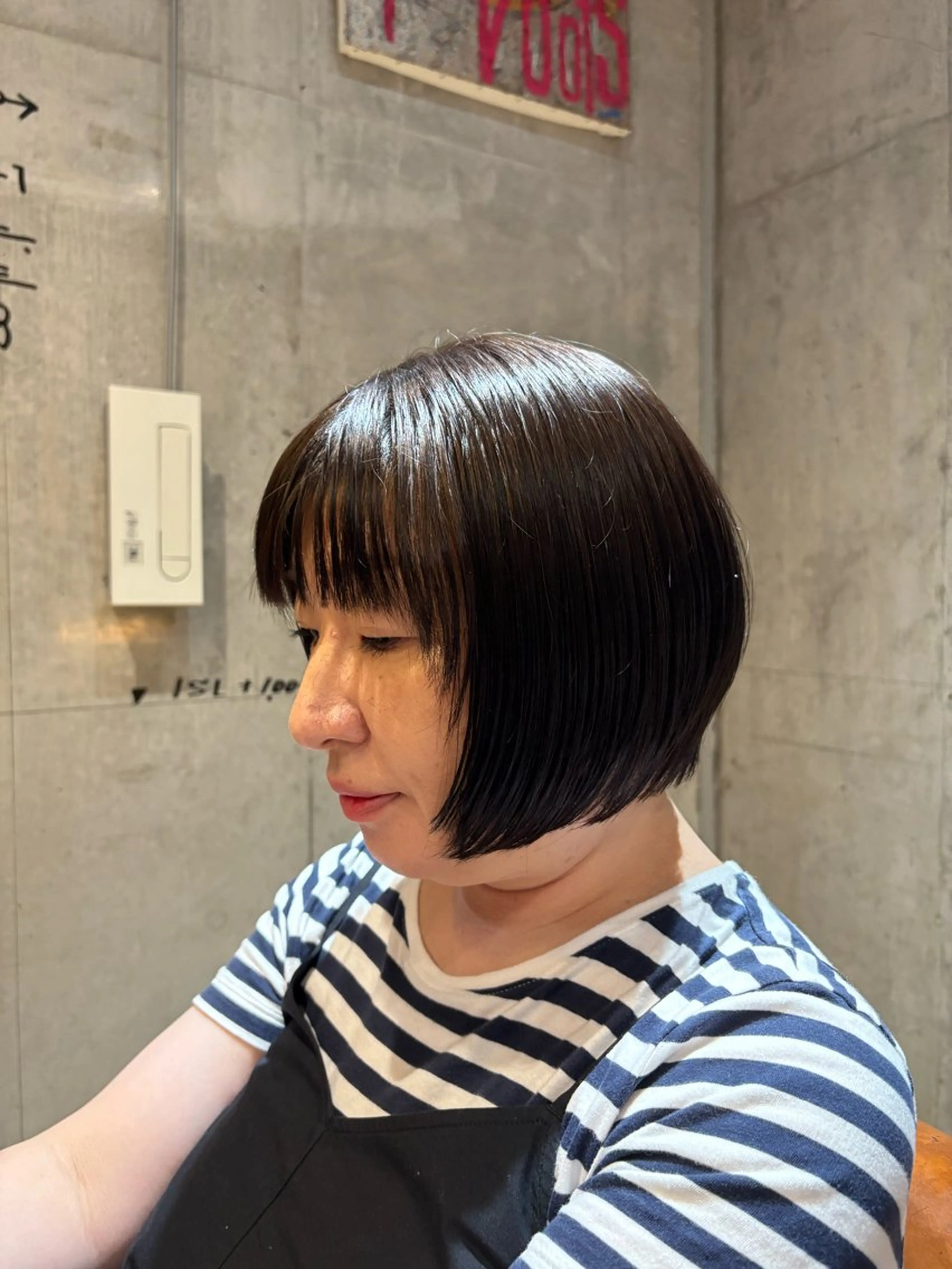 ショート ショートヘア 🌊インナーカラー 🐬櫻井海星のヘアスタイル