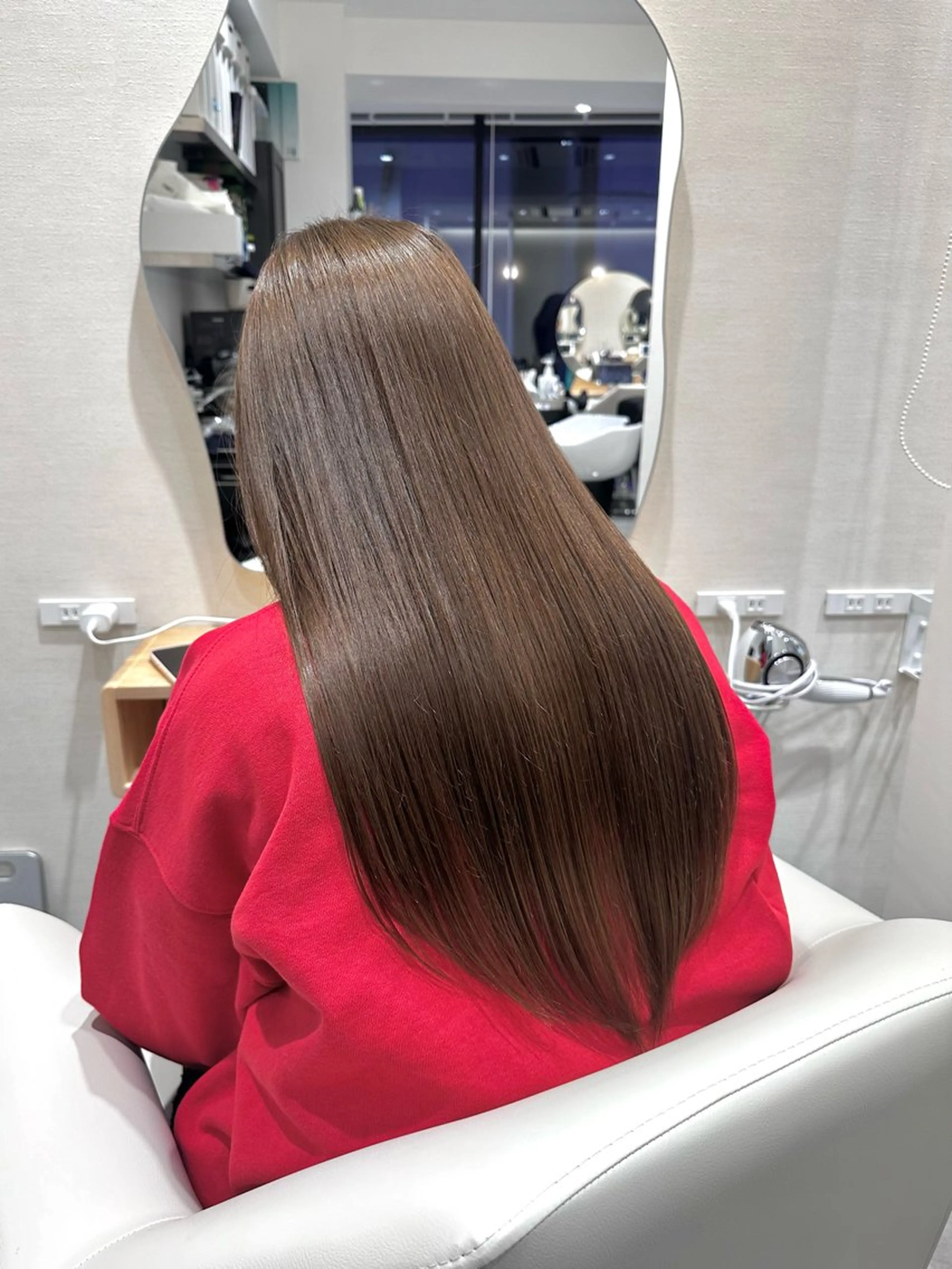 ロング カラー ベージュカラー ブリーチ ブリーチなしカラー カット ヘアカラー トリートメント 矢野 晃平のヘアスタイル