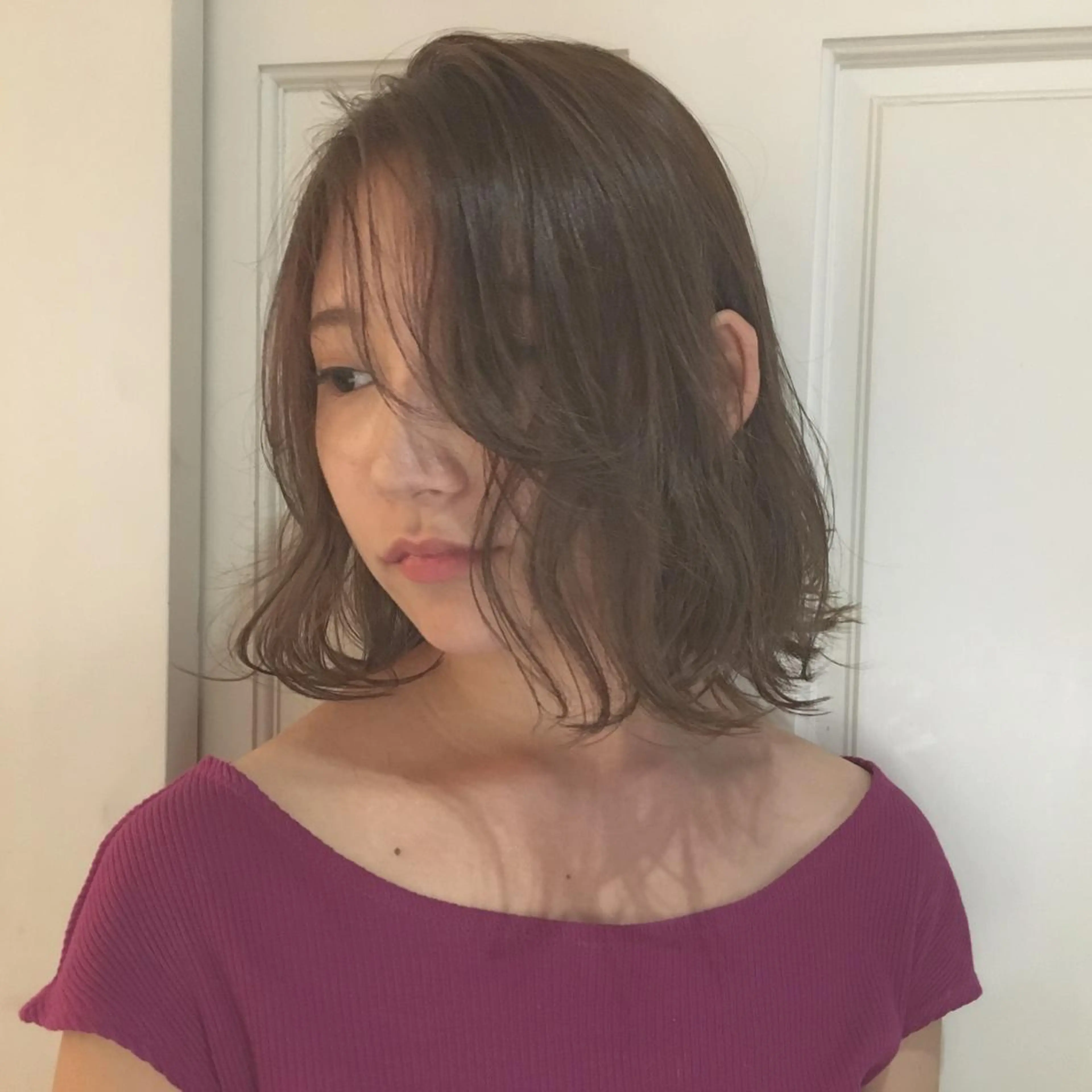 ミディアム 🌸ハイトーン 新田　廉 🌸のヘアスタイル