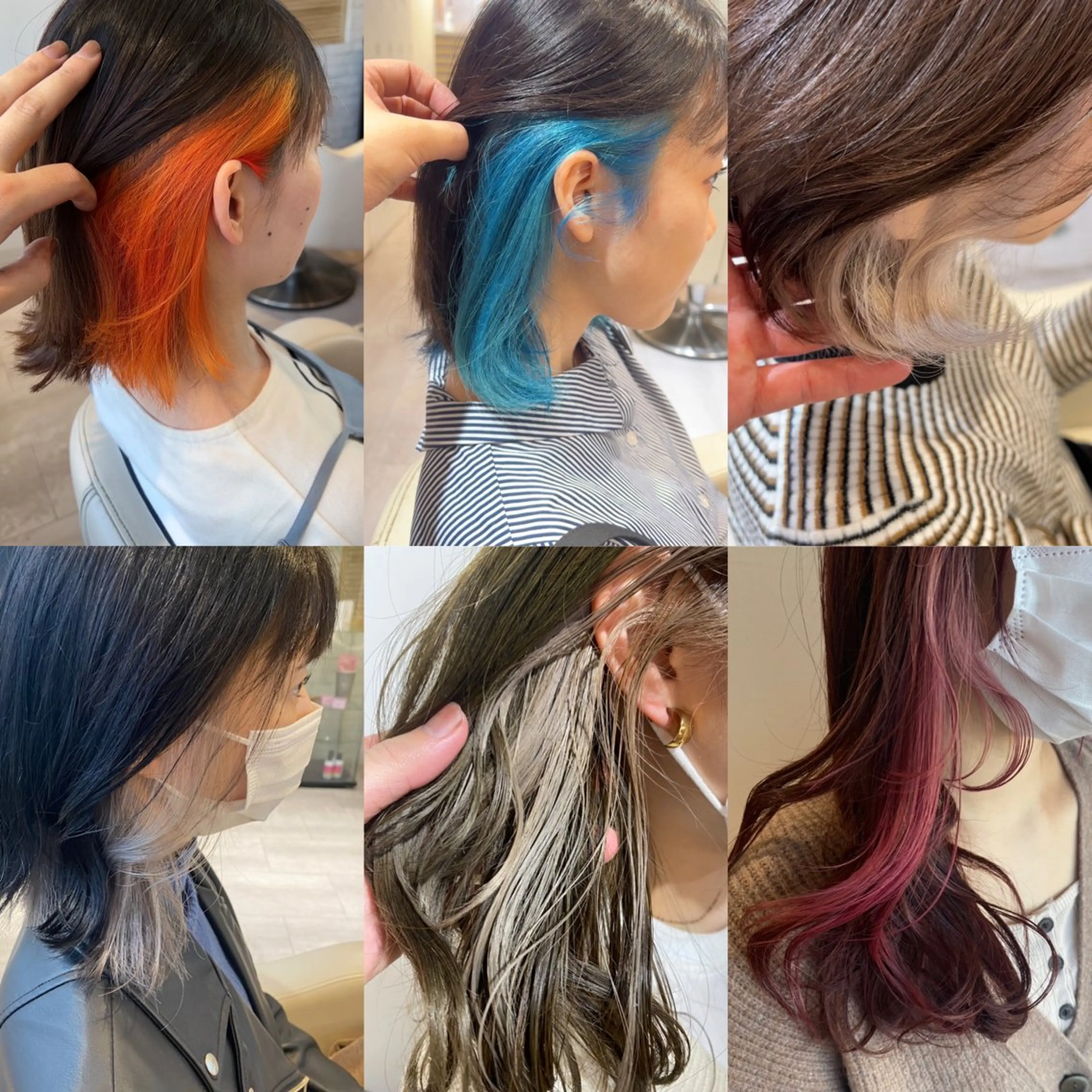 カラー ベージュカラー ブリーチ イヤリングカラー グレージュ ハイライトカラー メンズパーマ/ メンズカット/タクヤのヘアスタイル