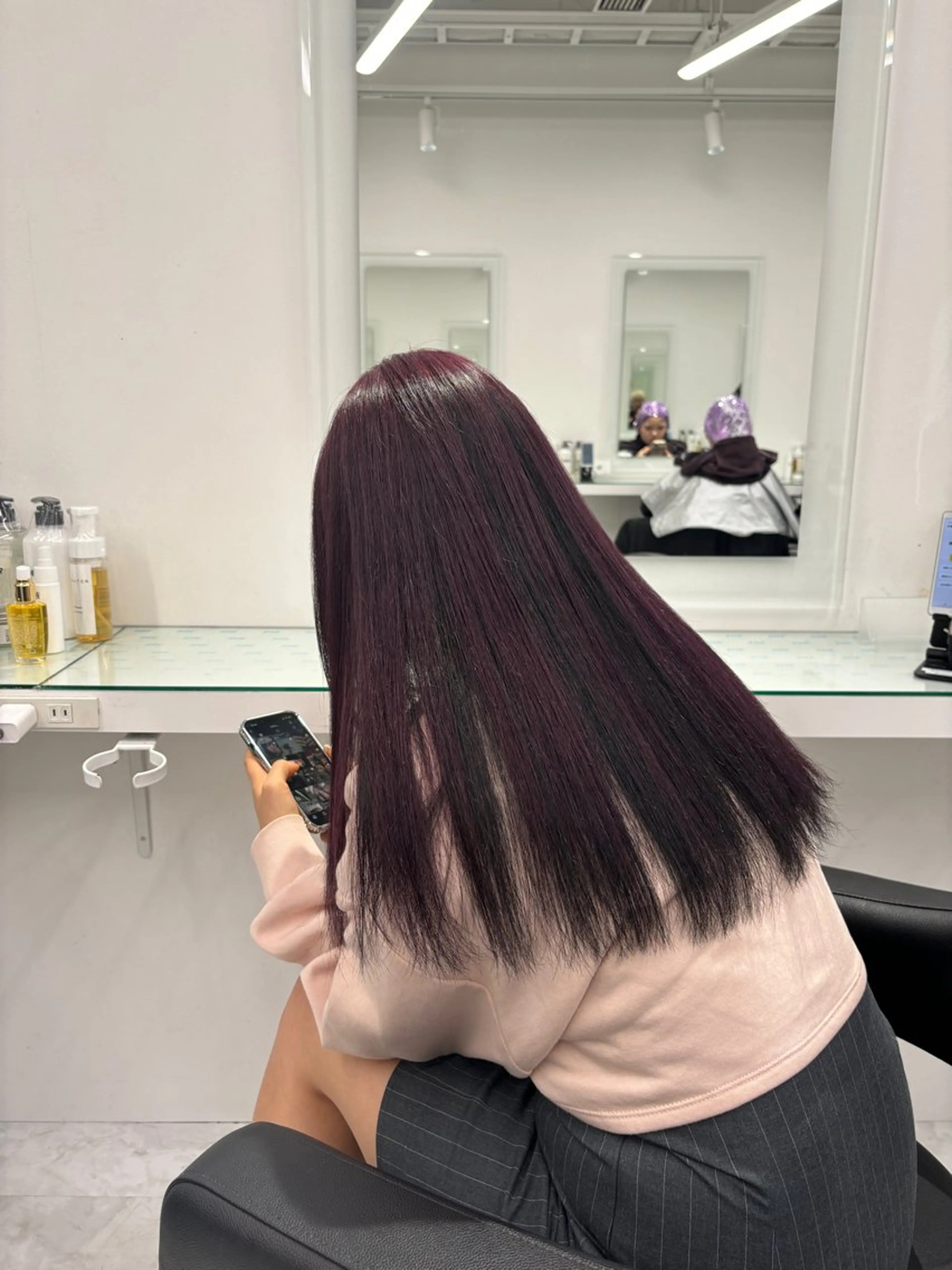 ロング カラー 💖ミルクティー💖 あかり💖のヘアスタイル