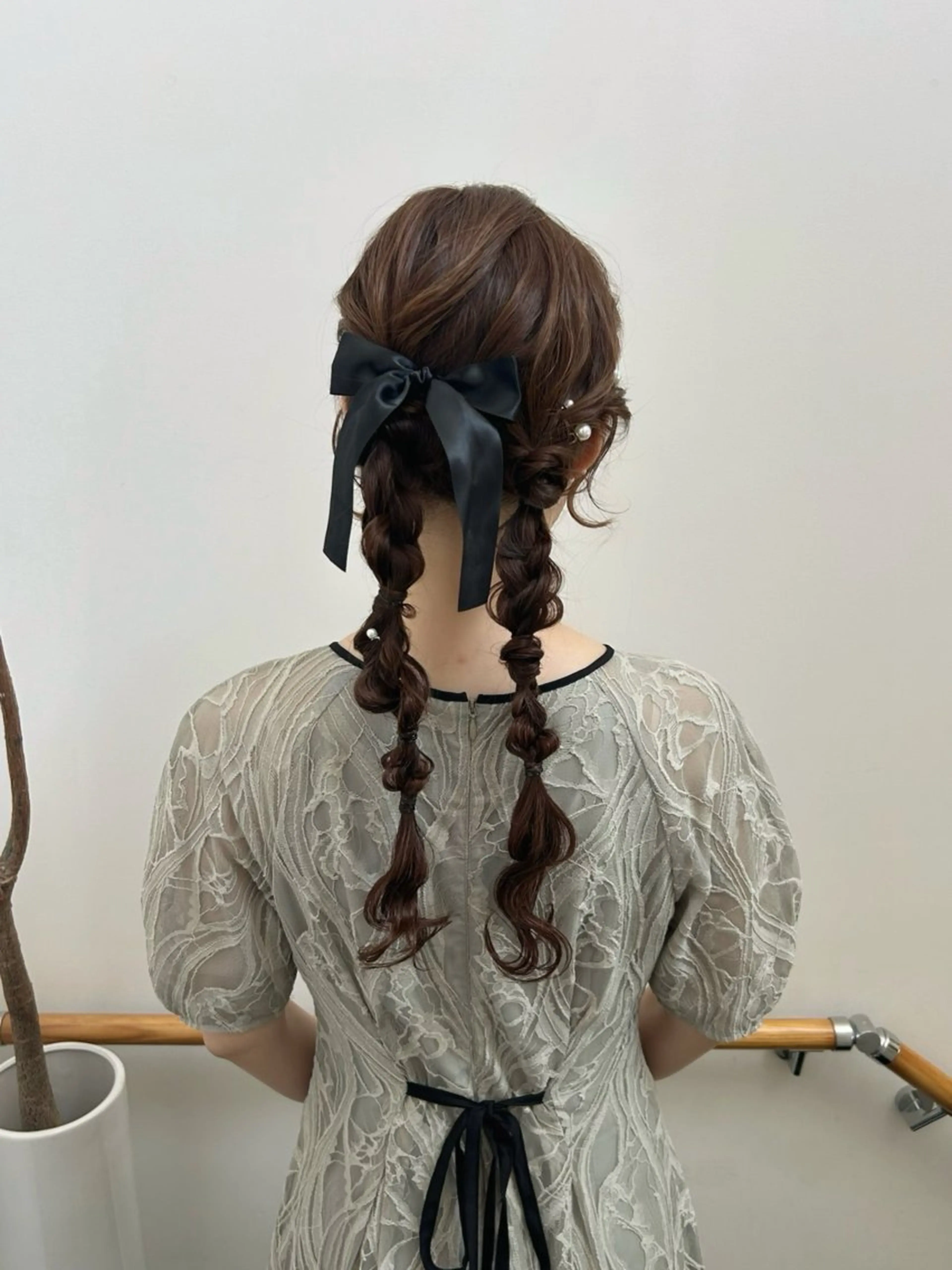 ロング ヘアアレンジ ヘアセット lapis / soraのヘアスタイル