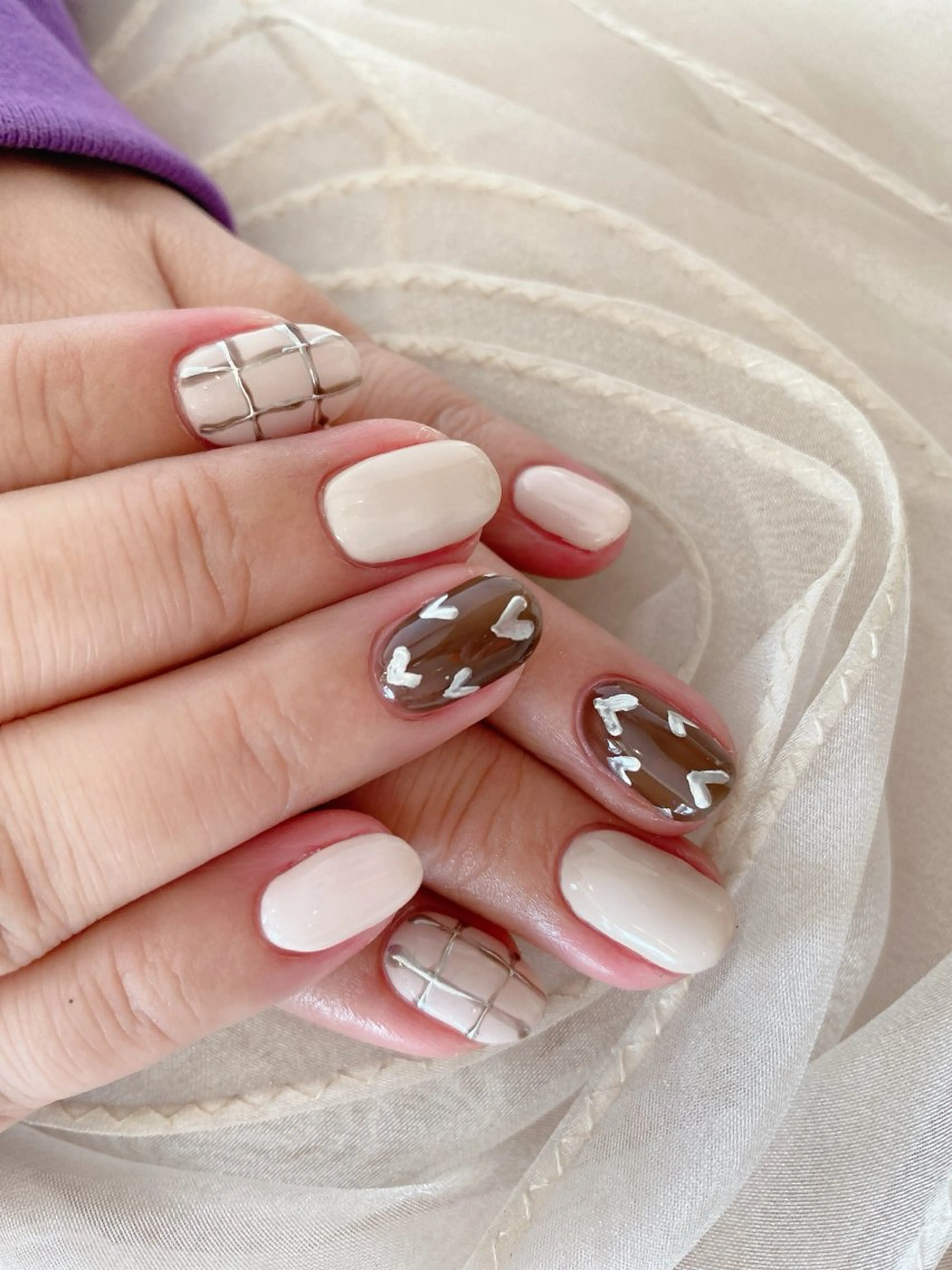 ネイル ネイル ティアラのネイルデザイン