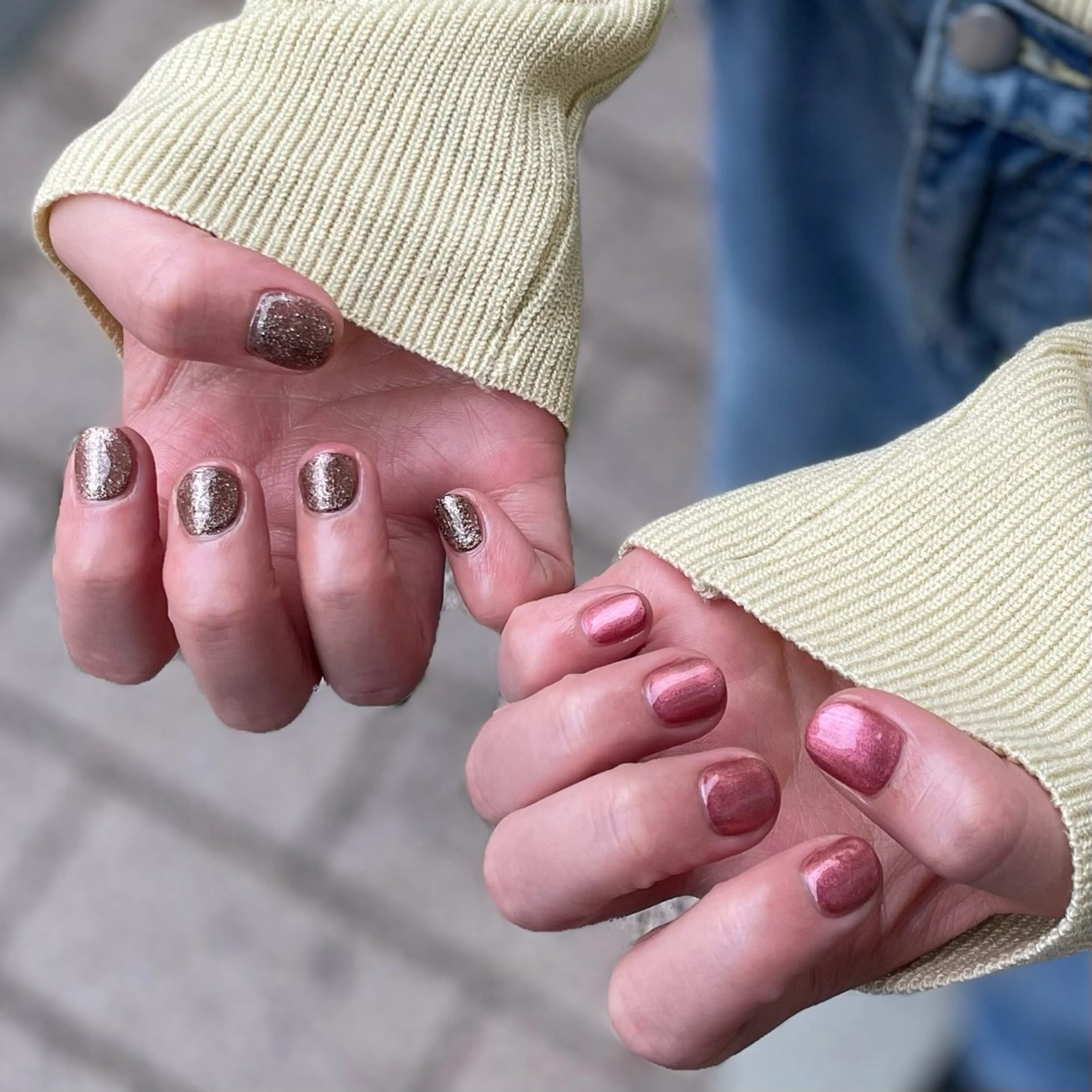 ネイル ブラウン ワンカラーネイル ハンドネイル Ricnail☾ ayanoのネイルデザイン