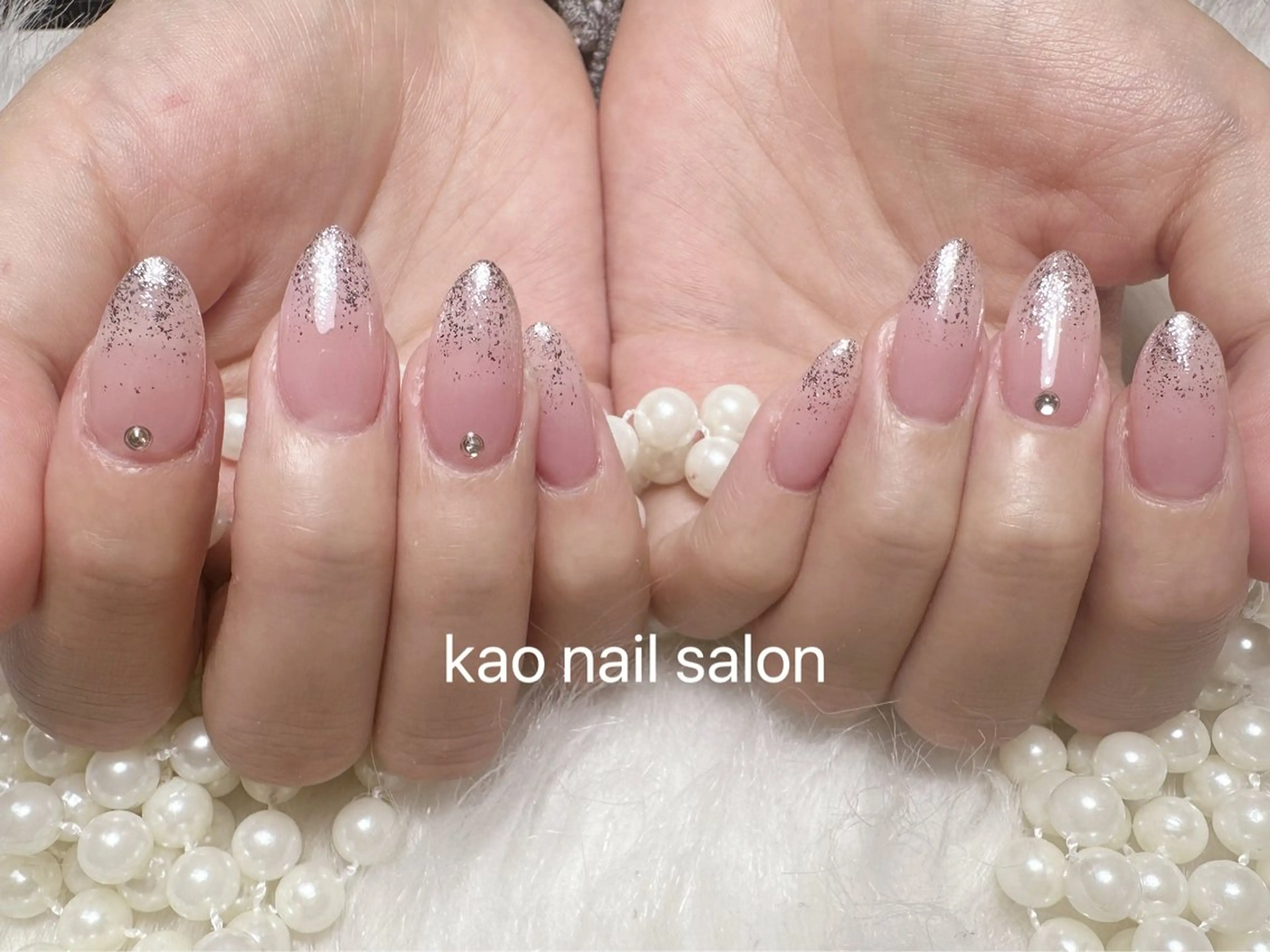 ネイル ハンドネイル kao nail マグネット/長さだしのネイルデザイン