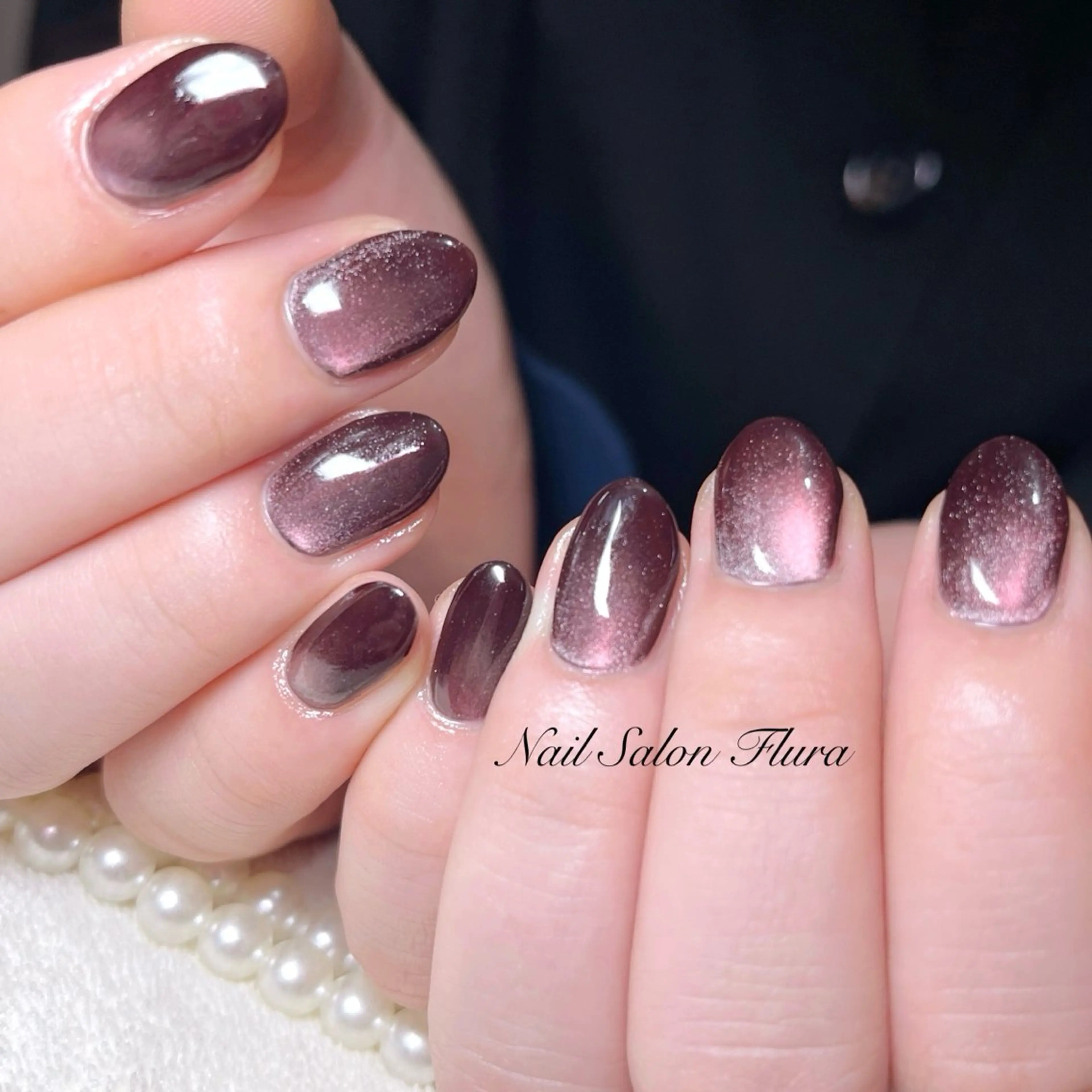 ネイル マグネットネイル NailSalon Fluraのネイルデザイン