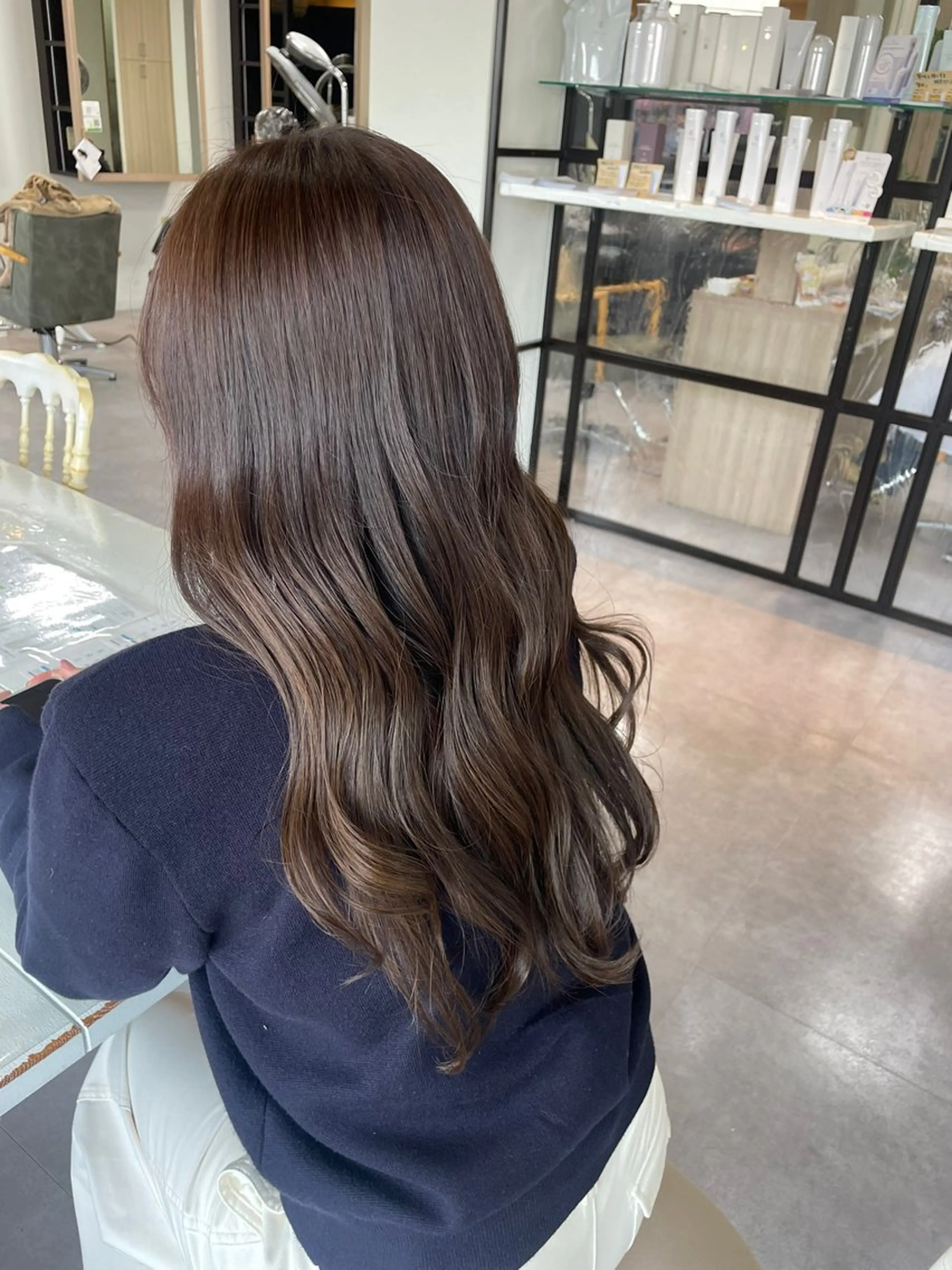 ロング 高橋 真歩のヘアスタイル