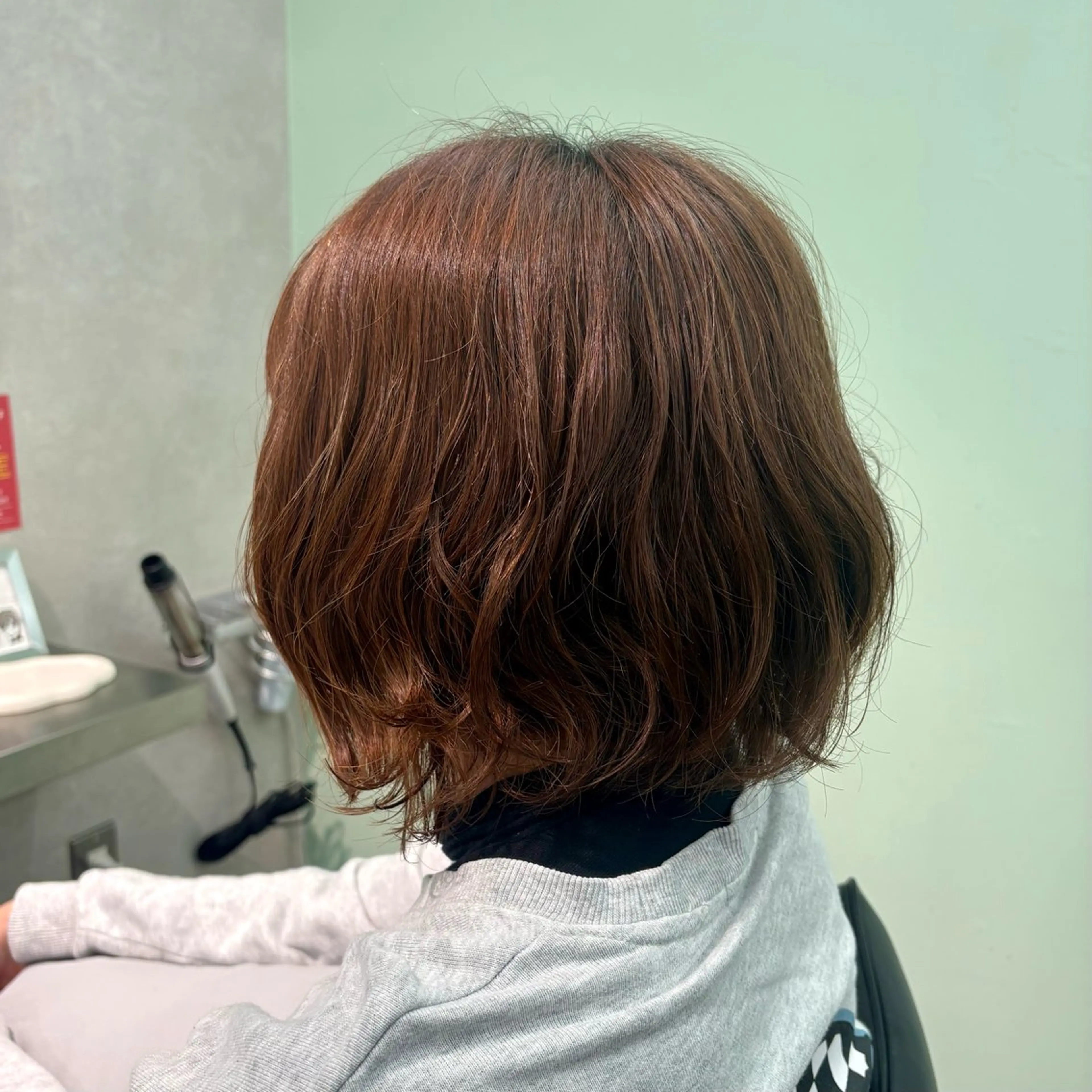 カット＋レディースボブパーマ🌀（デジタルパーマ不可）の写真