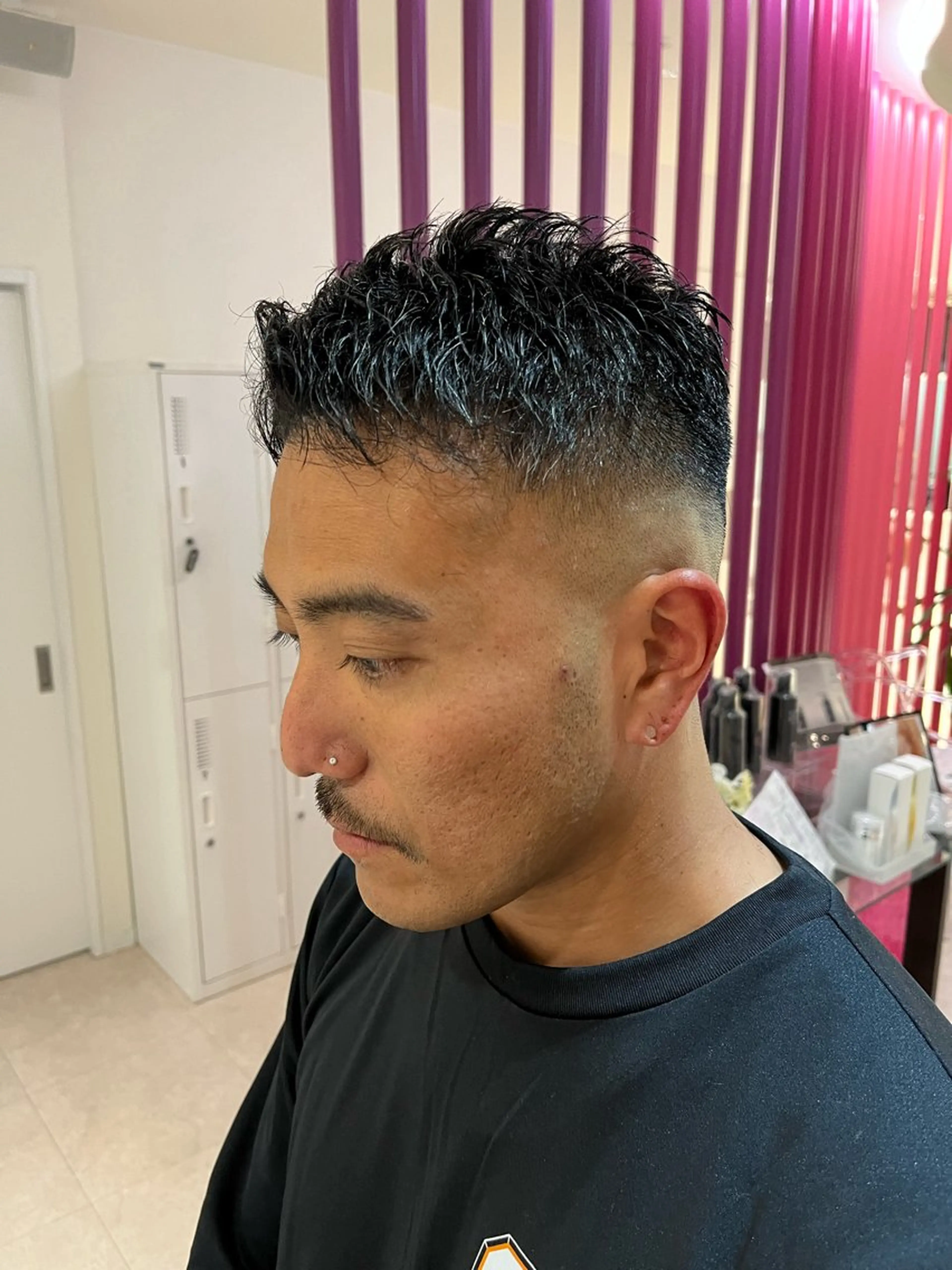 ショート メンズ カット MAO カラーモデル募集中のヘアスタイル