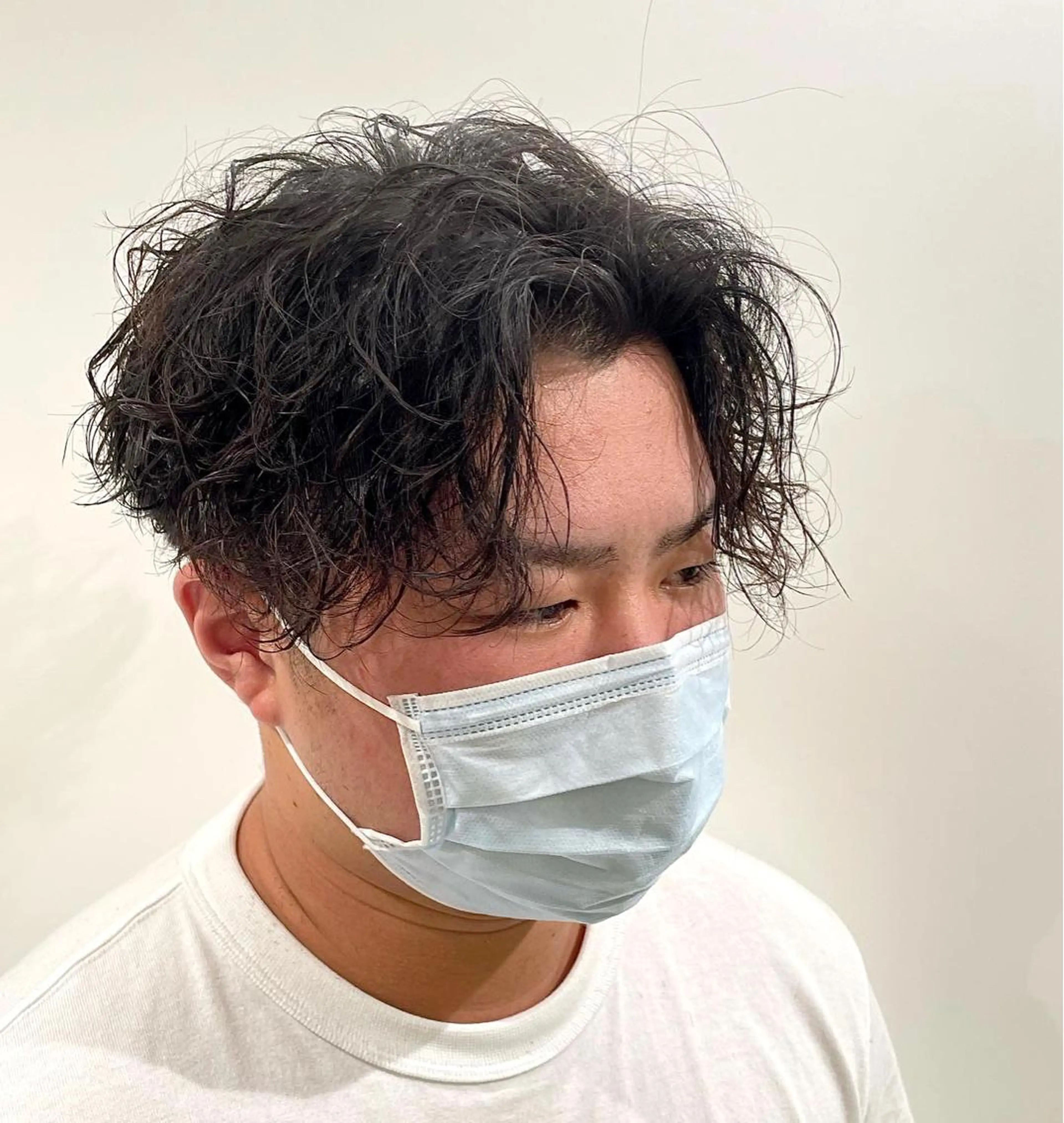 パーマ メンズ カット パーマ トリートメント 【メンズ特化】 池田大成✂︎のヘアスタイル