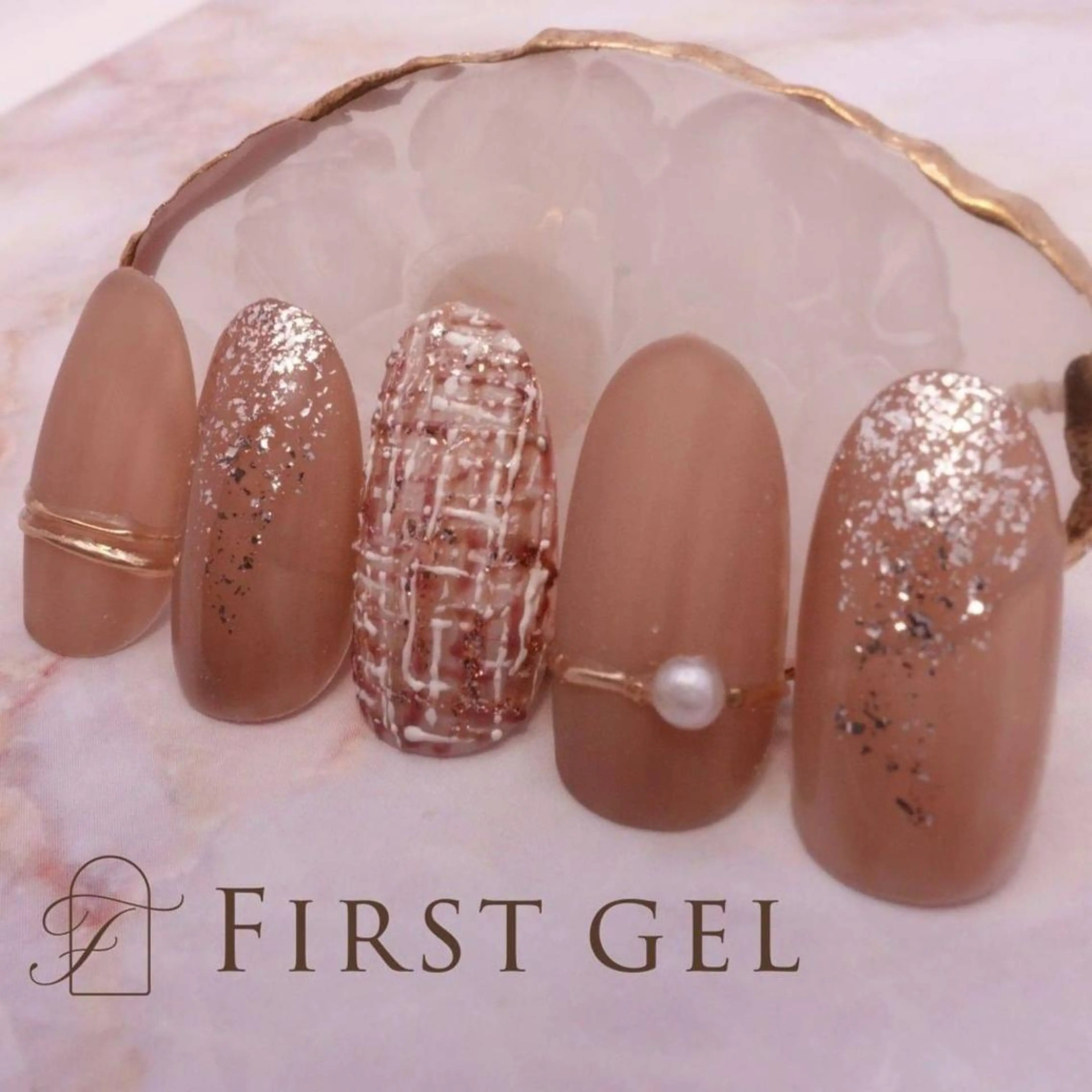 ネイル FIRST天神駅直結 jrメンバーJUNのネイルデザイン