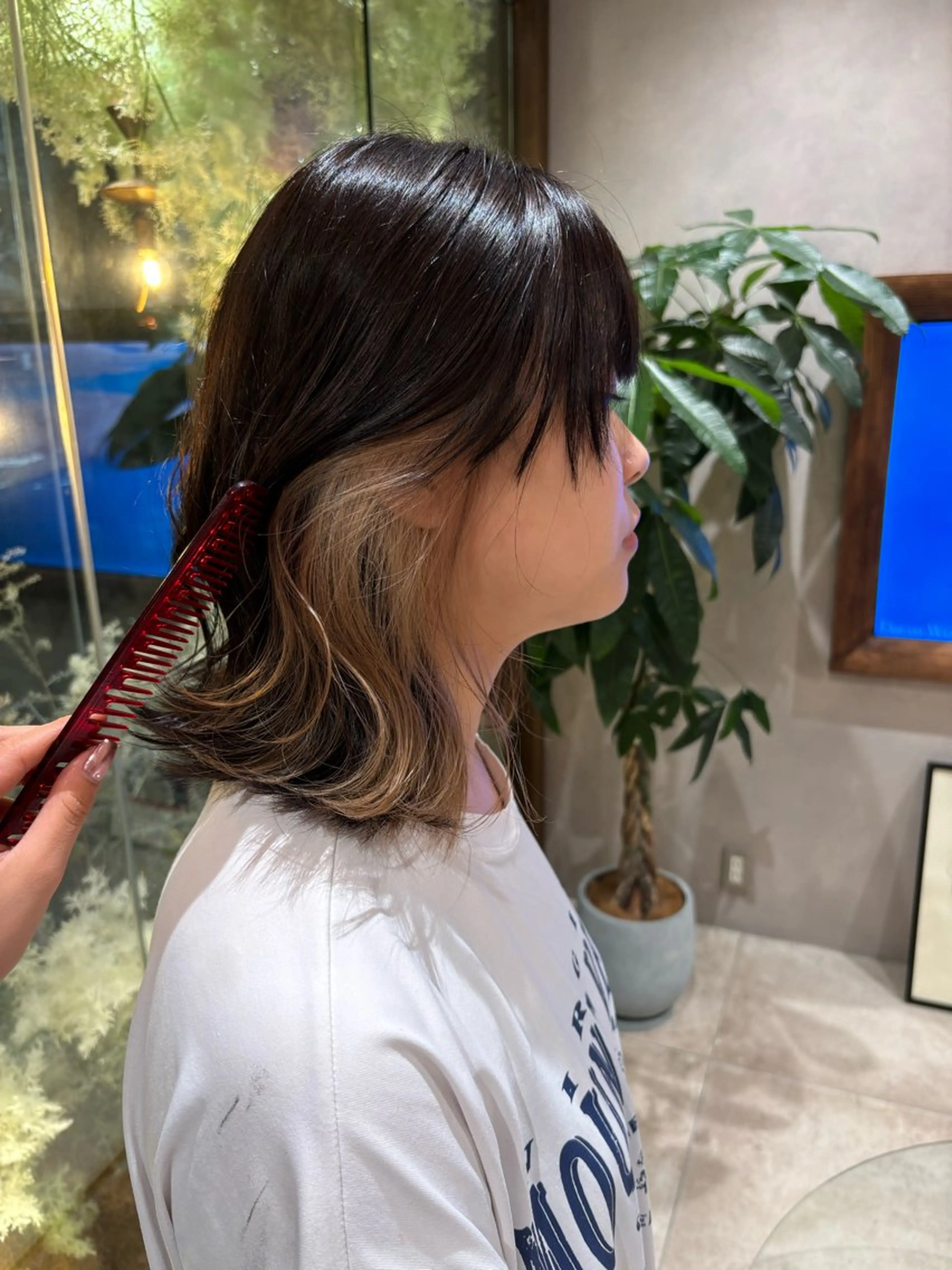 ミディアム 韓国ボブ🇰🇷/ Nodoka🧸🩵のヘアスタイル