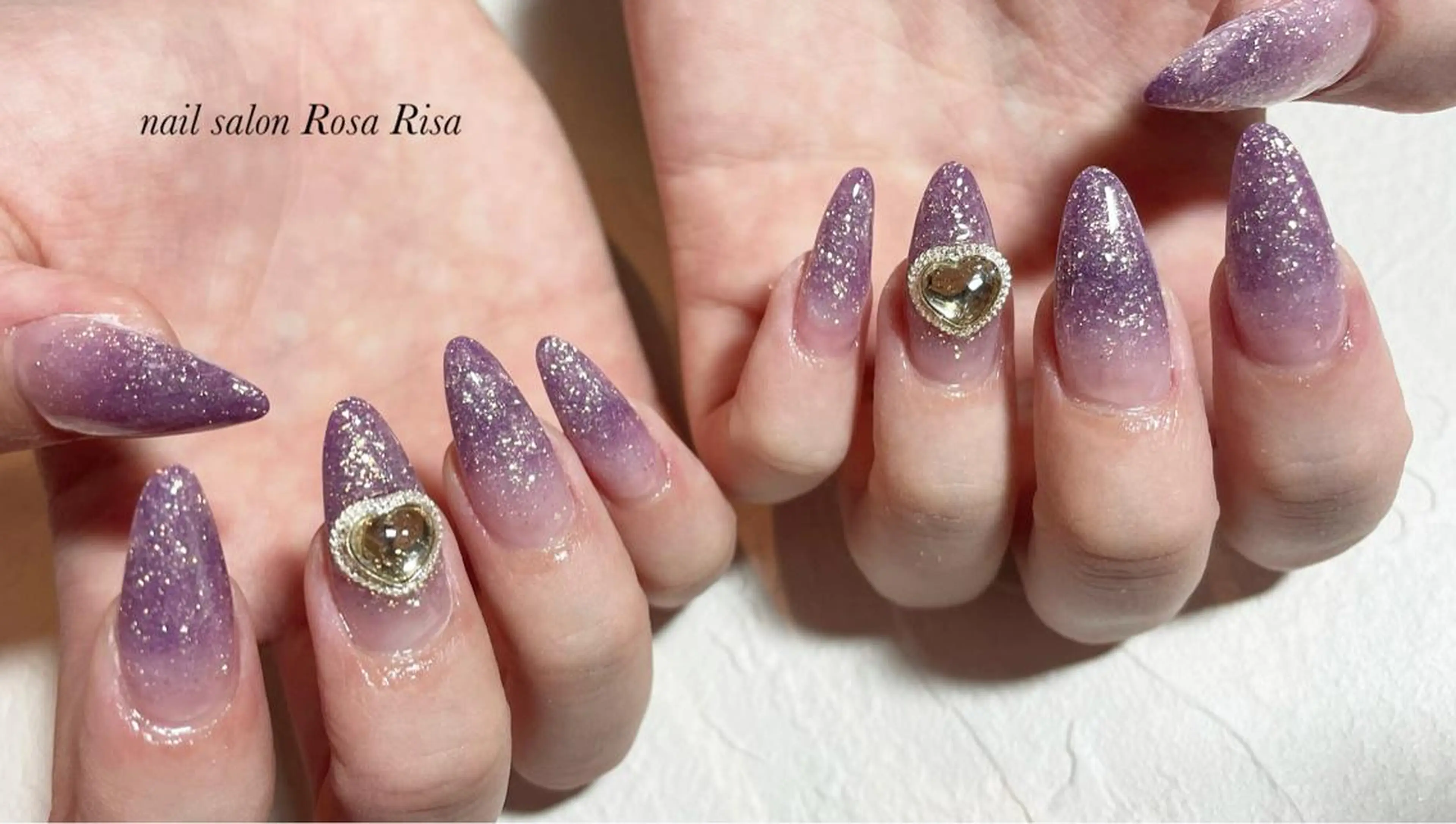 ロング ネイル ネイルスタジオ シェイクユアハンズのネイルデザイン